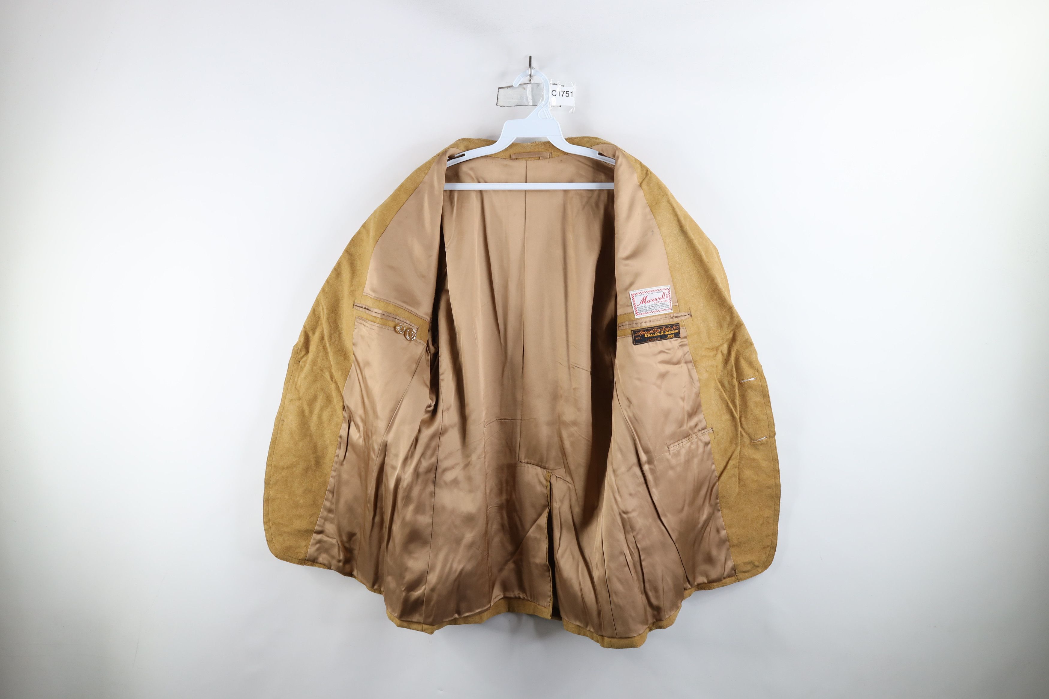 Vintage Vintage 70s 80s Streetwear Leather Blazer Suit Coat Jacket Size US L / EU 52-54 / 3 - 9 Thumbnail