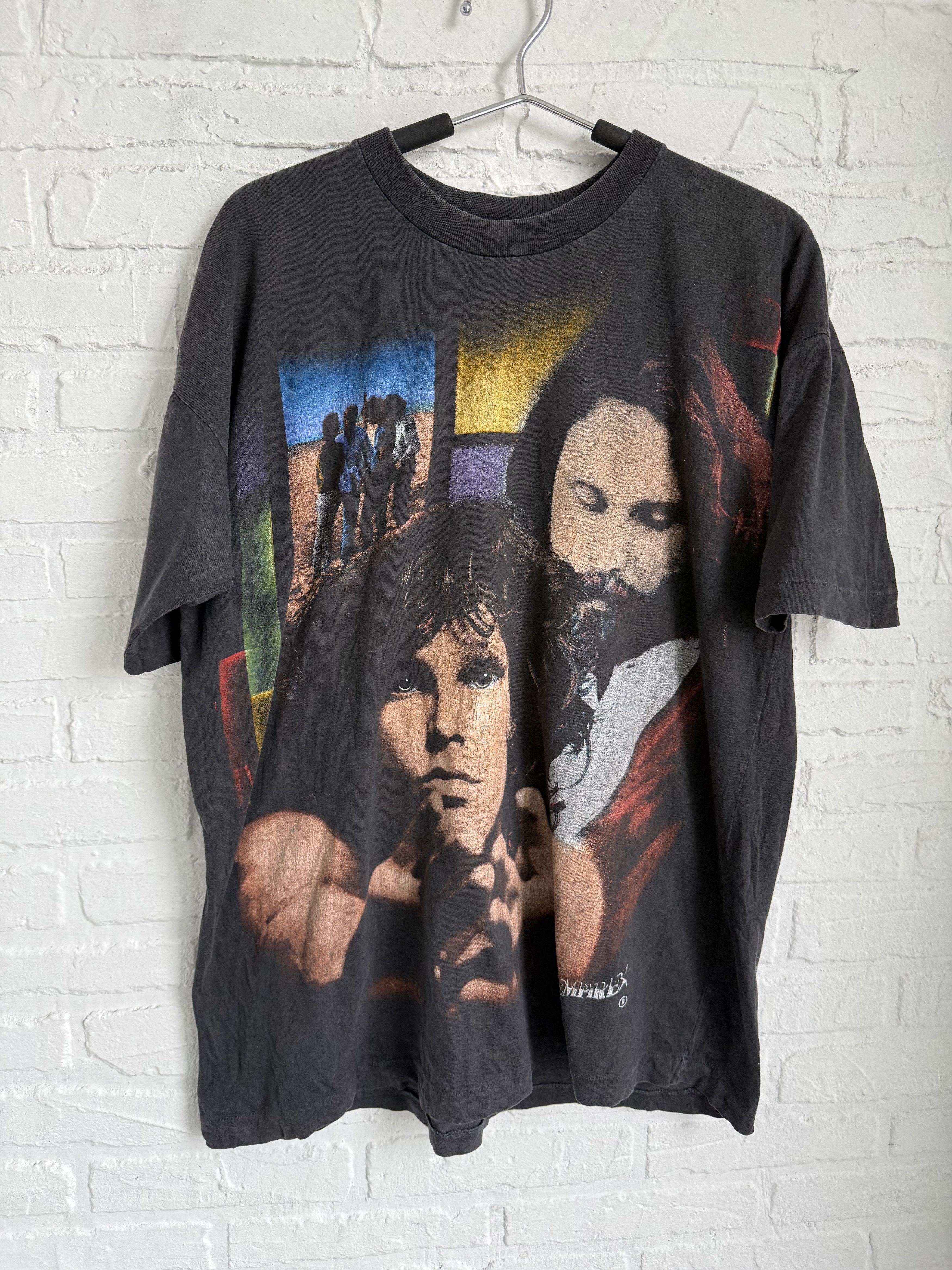 Band Tees Vintage 90s The Doors Morrison hotel t-shirt Size US L / EU 52-54 / 3 - 6 Thumbnail