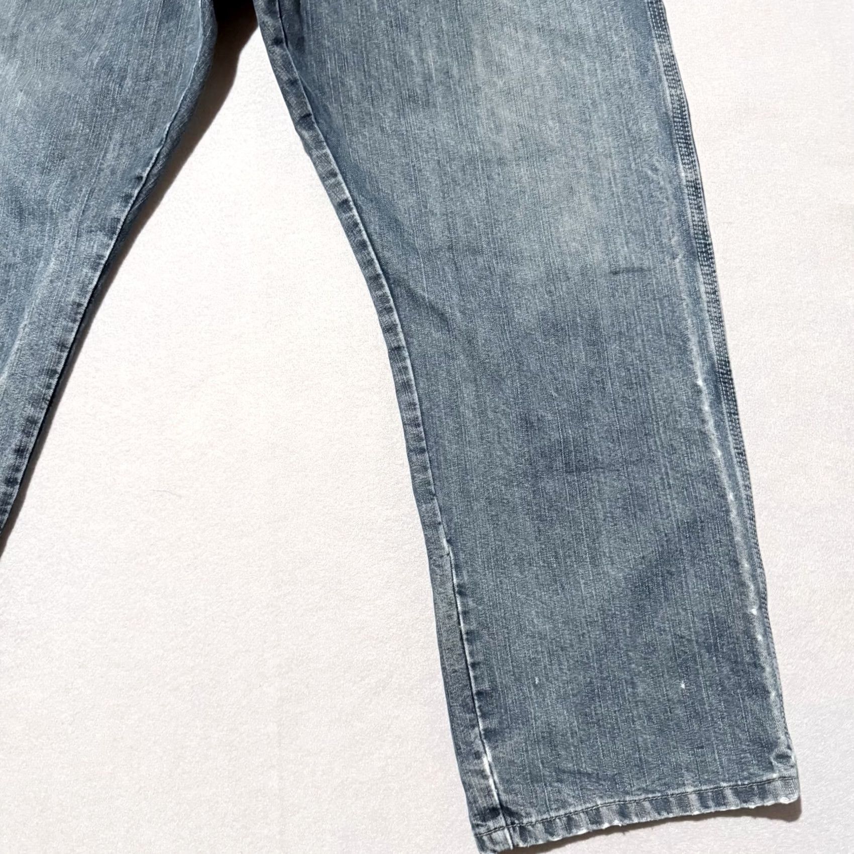 Wrangler VINTAGE Wrangler Authentics Carpenter Jeans Men Storm Denim Classic-Fit Straight 36x30 Storm Blue Wrangler Jeans Mens Vintage Size US 36 / EU 52 - 5 Thumbnail