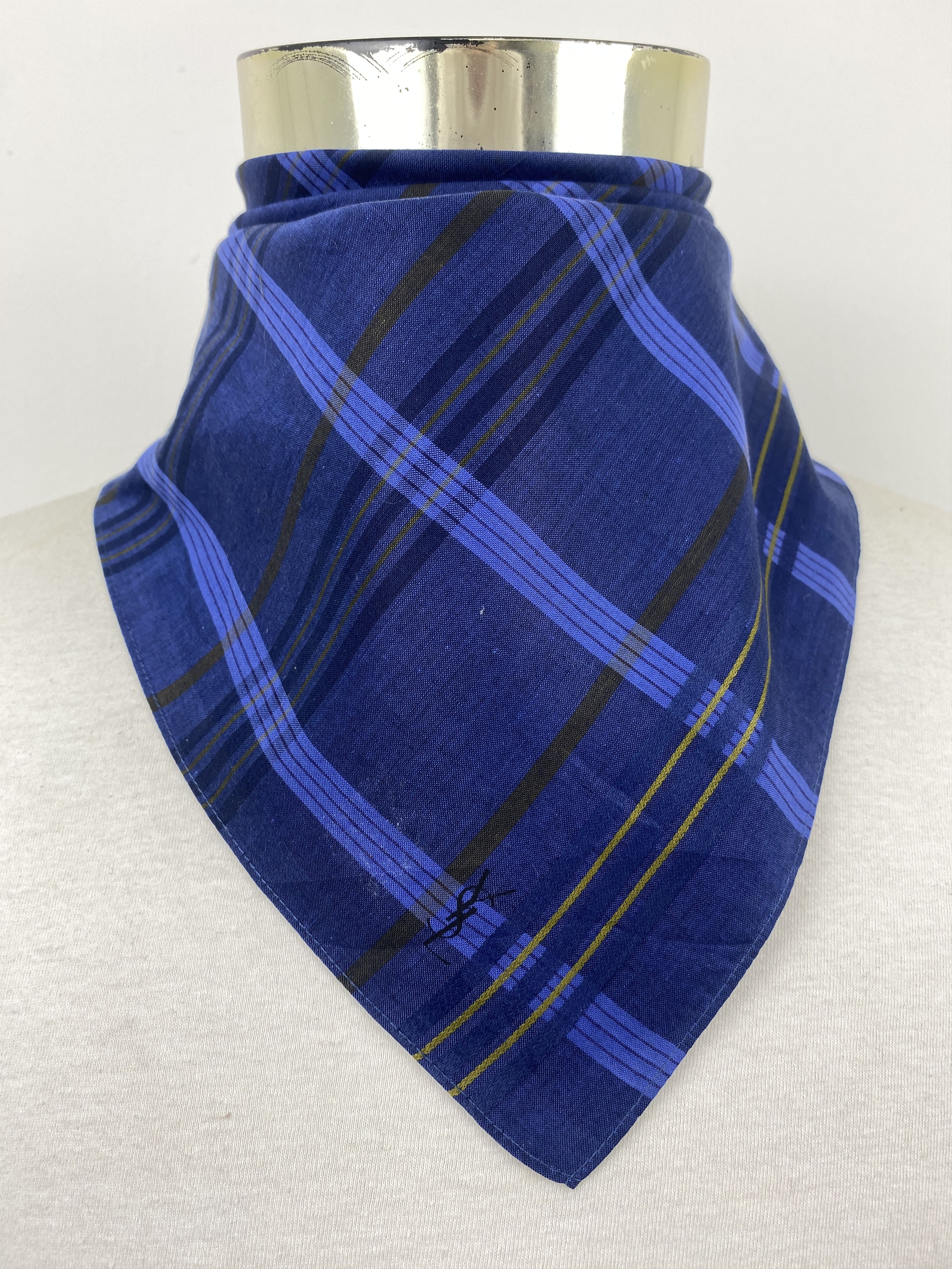 Vintage Yves Saint Laurent Handkerchief /Neckerchief HKC0713 Size ONE SIZE - 2 Thumbnail
