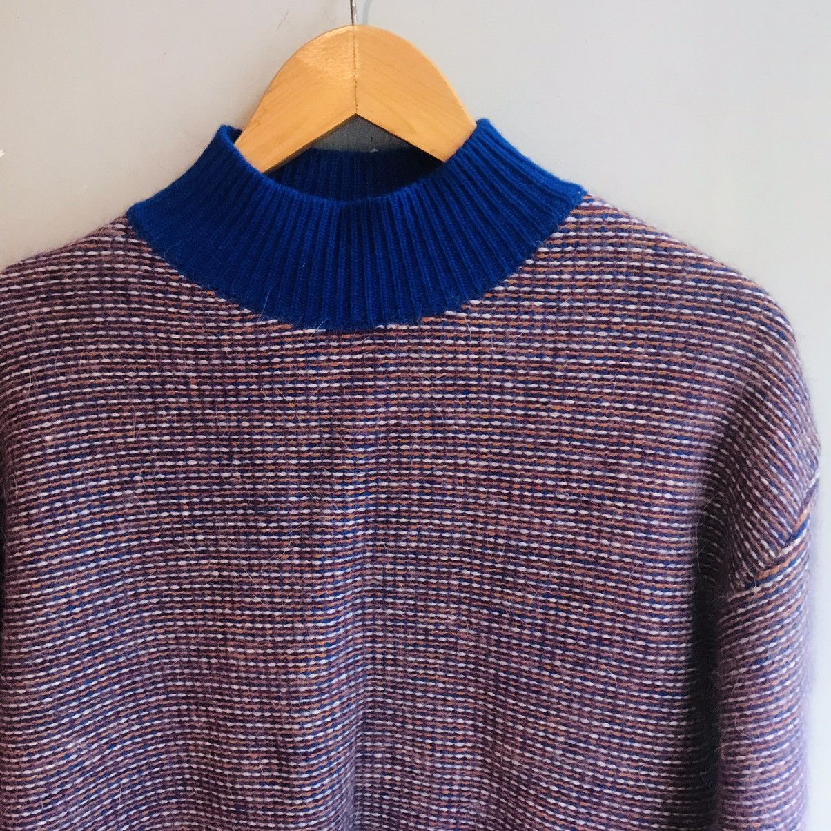 Japanese Fuzzy Hand Knitted Sweater