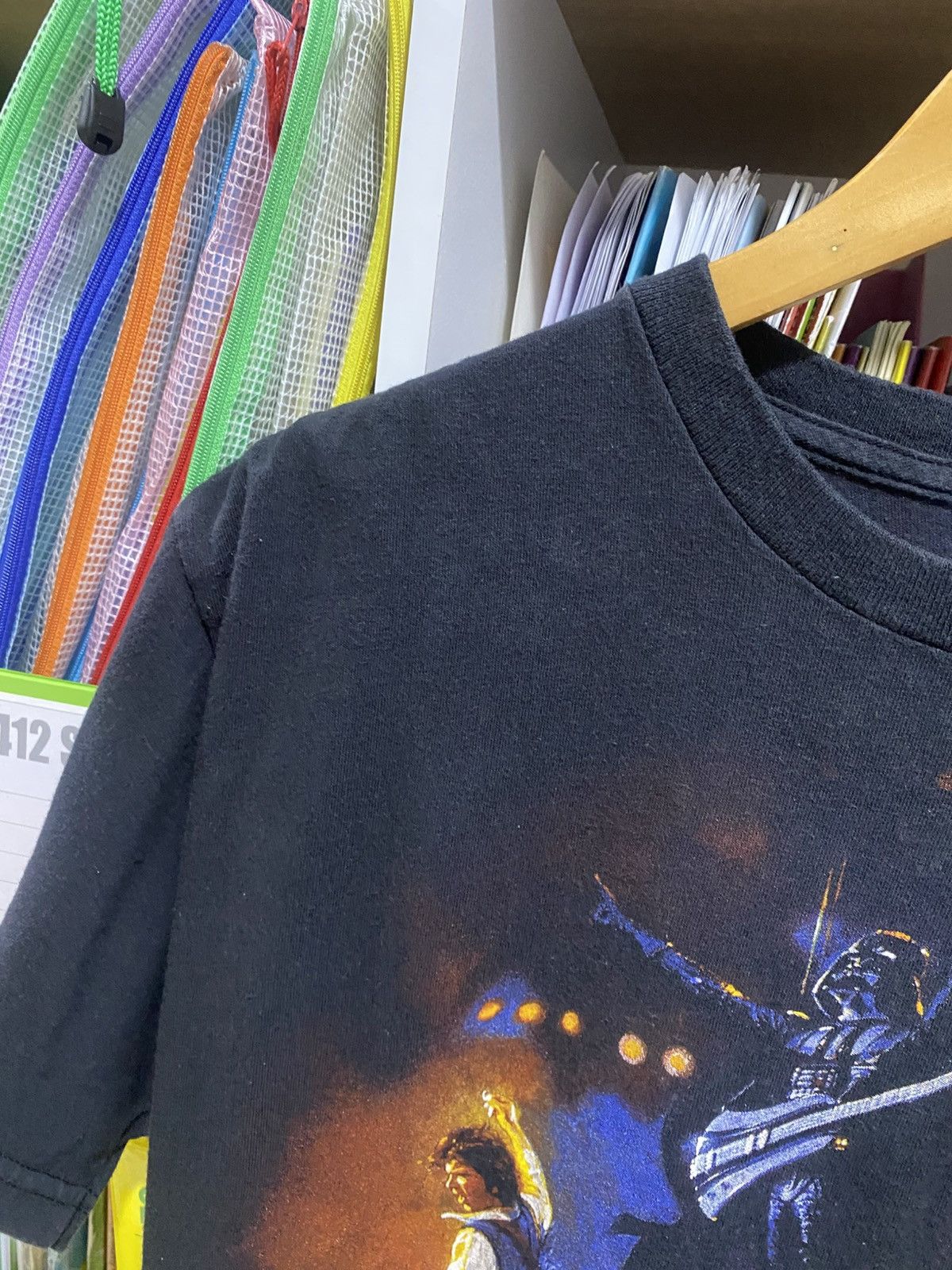 Star Wars Vtg Star Wars Rock Band Luke Skywalker Vader Concert Tshirt Size US M / EU 48-50 / 2 - 4 Thumbnail