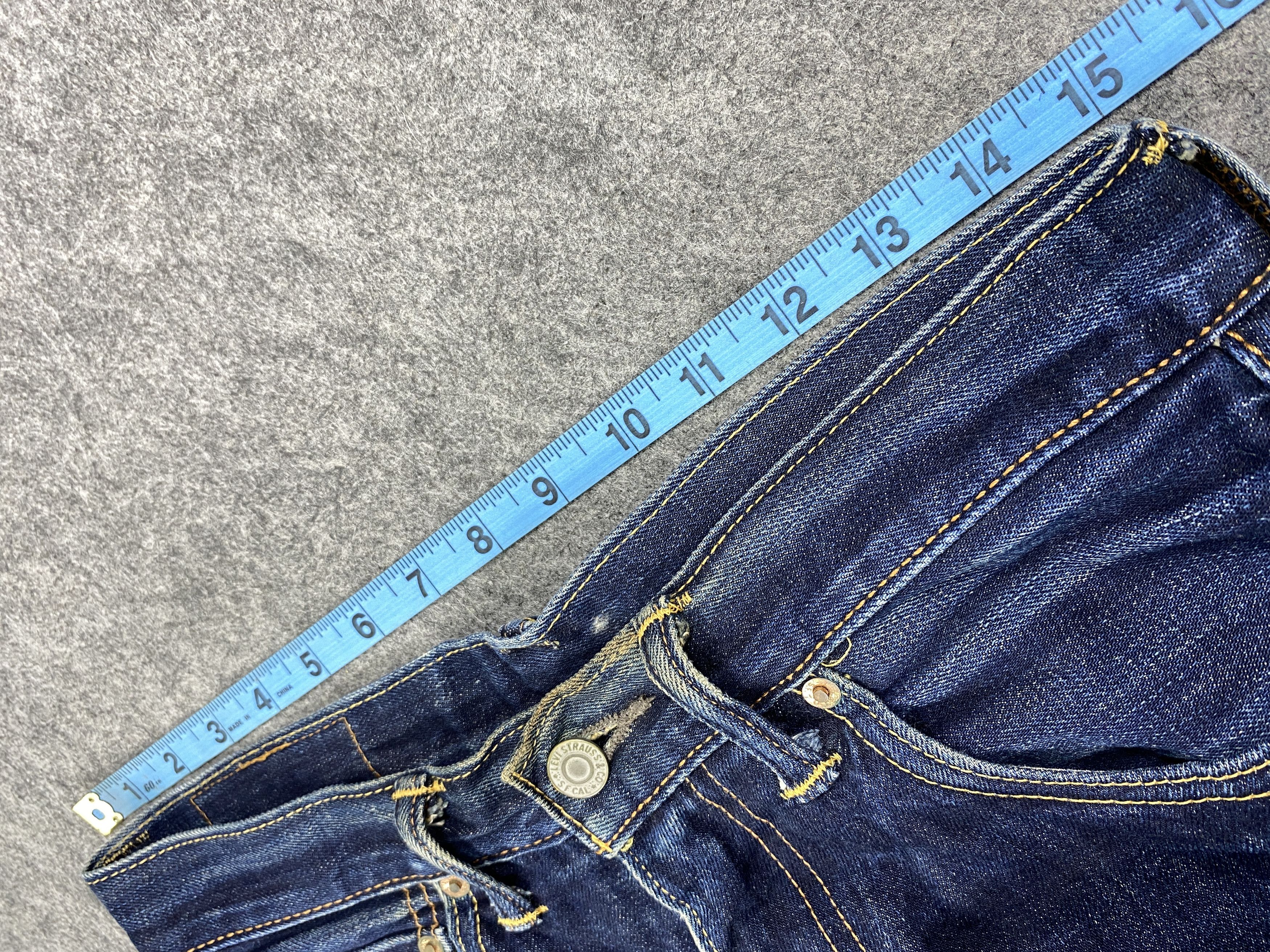 Levi's Dark Blue Distressed Levi's 503 30x27 Denim -SJ059 Size US 30 / EU 46 - 5 Thumbnail