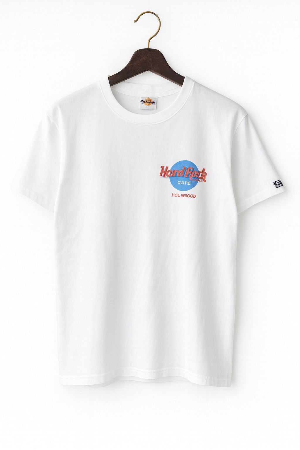Hard Rock Cafe Vintage Hard Rock Cafe Hollywood T-Shirt White 90s Made USA Size US S / EU 44-46 / 1 - 2 Thumbnail