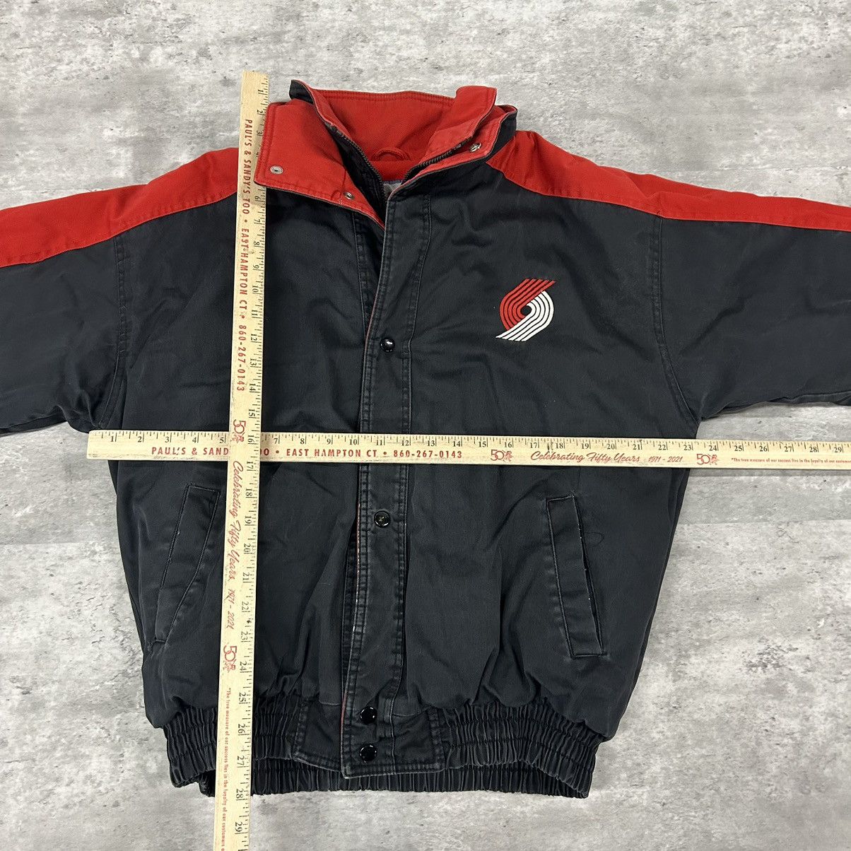 NBA rare Portland trailblazers starter jacket sz large Size US L / EU 52-54 / 3 - 5 Thumbnail