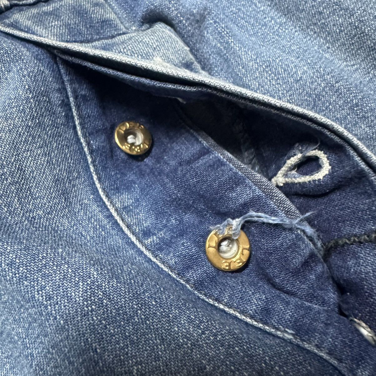 Lee Vintage 60s Lee Union Made Denim Overalls Size US 34 / EU 50 - 9 Thumbnail