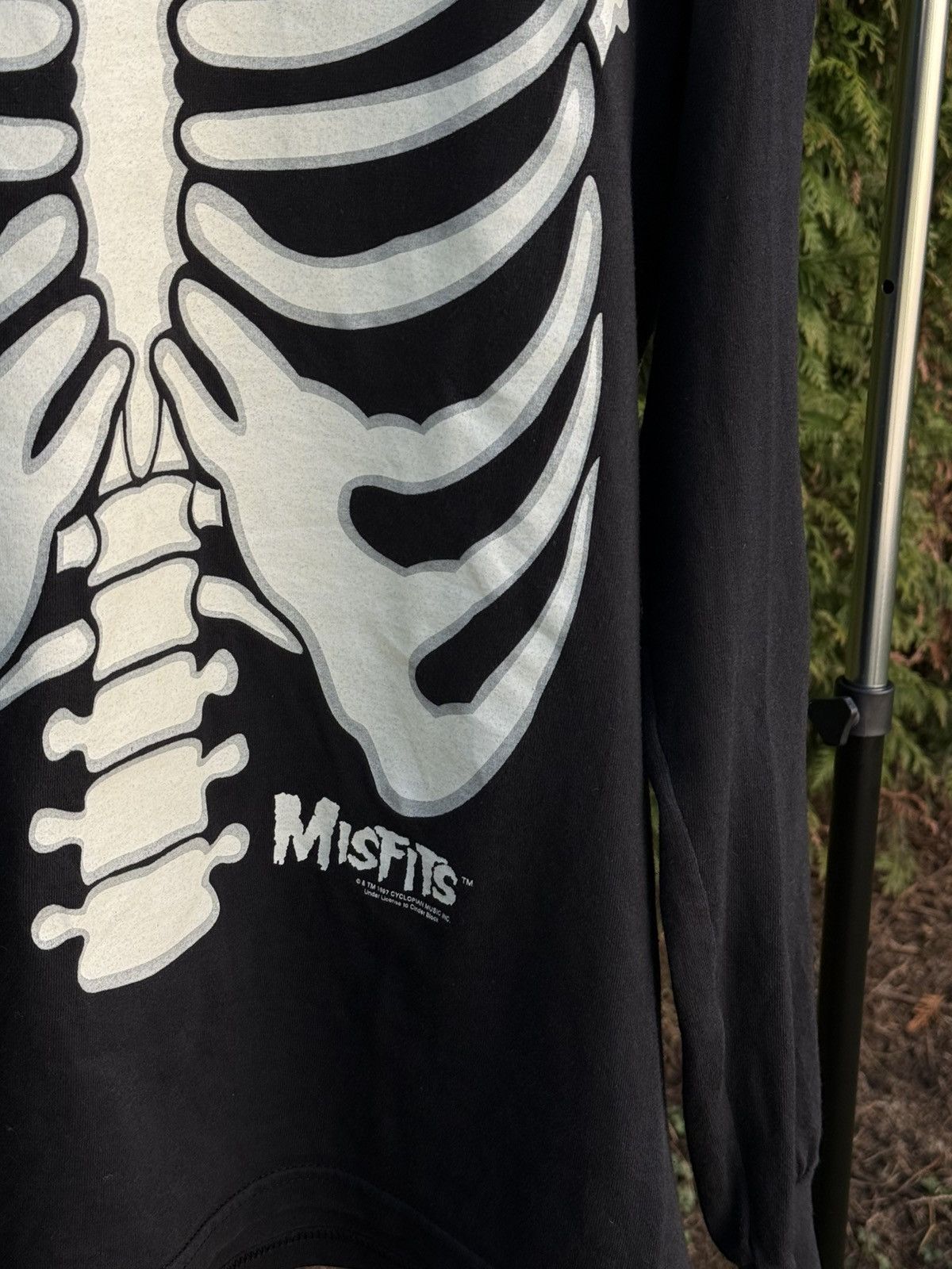 Misfits Vintage 1997 Misfits “Skeleton” All-Over Print Longsleeve Size US M / EU 48-50 / 2 - 2 Thumbnail