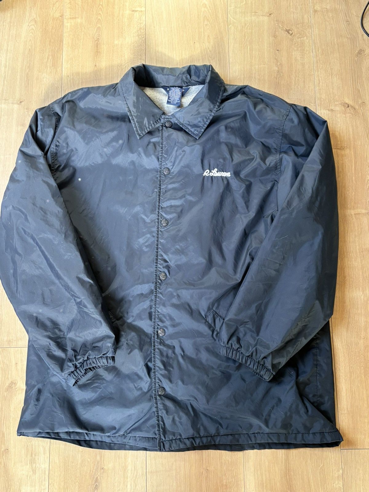 Polo Ralph Lauren × Vintage Vintage Polo Jeans Co Authentic Windbreaker Jacket Size L Size US L / EU 52-54 / 3 - 2 Thumbnail