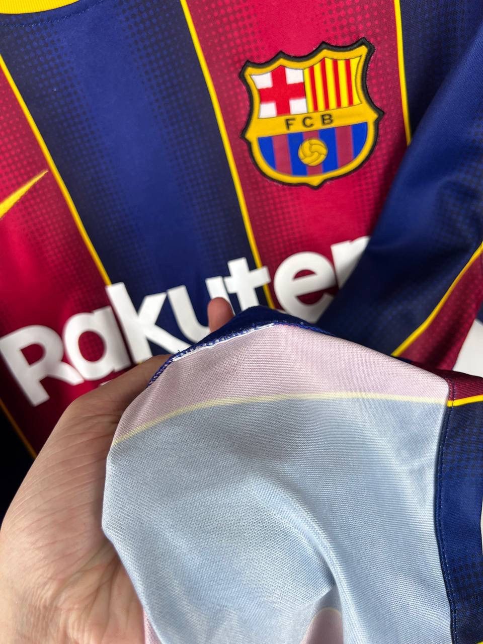 Nike Barcelona Nike 20210/21 jersey t-shirts size L Size US L / EU 52-54 / 3 - 5 Thumbnail