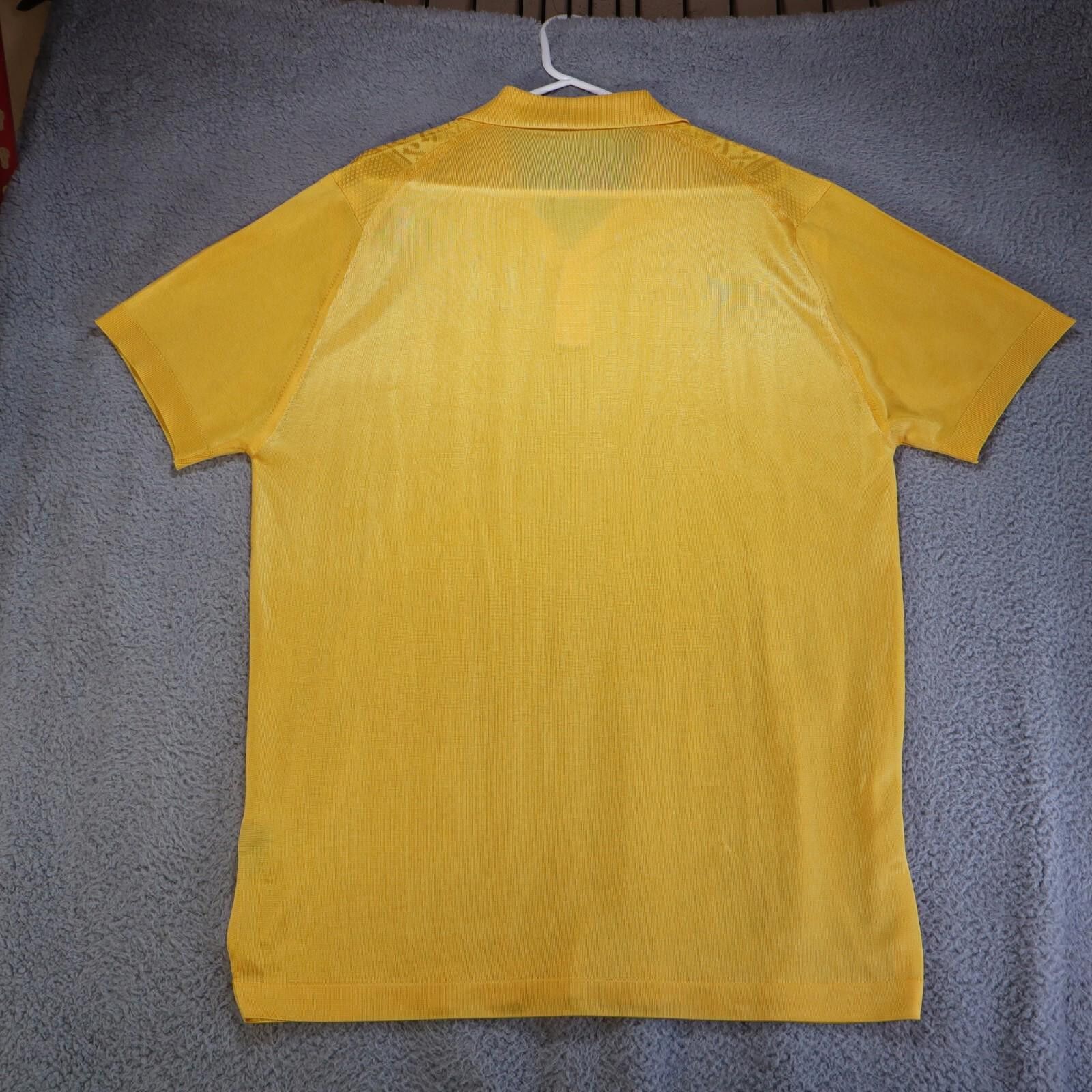Stacy Adams Stacy Adams Safari Silk Shirt Yellow Gold XXL 2XL vtg Size US XXL / EU 58 / 5 - 6 Thumbnail