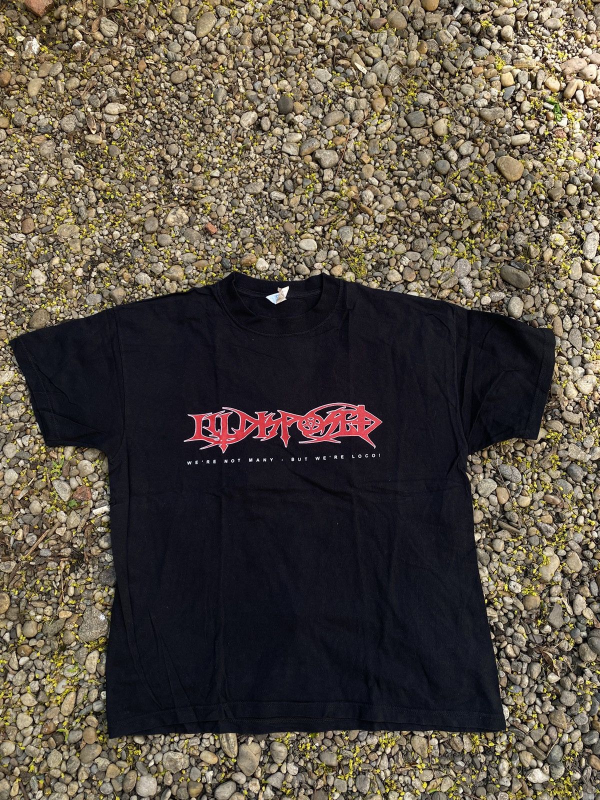 Vintage 00s illdisposed Denmark Death Metal Band Tee