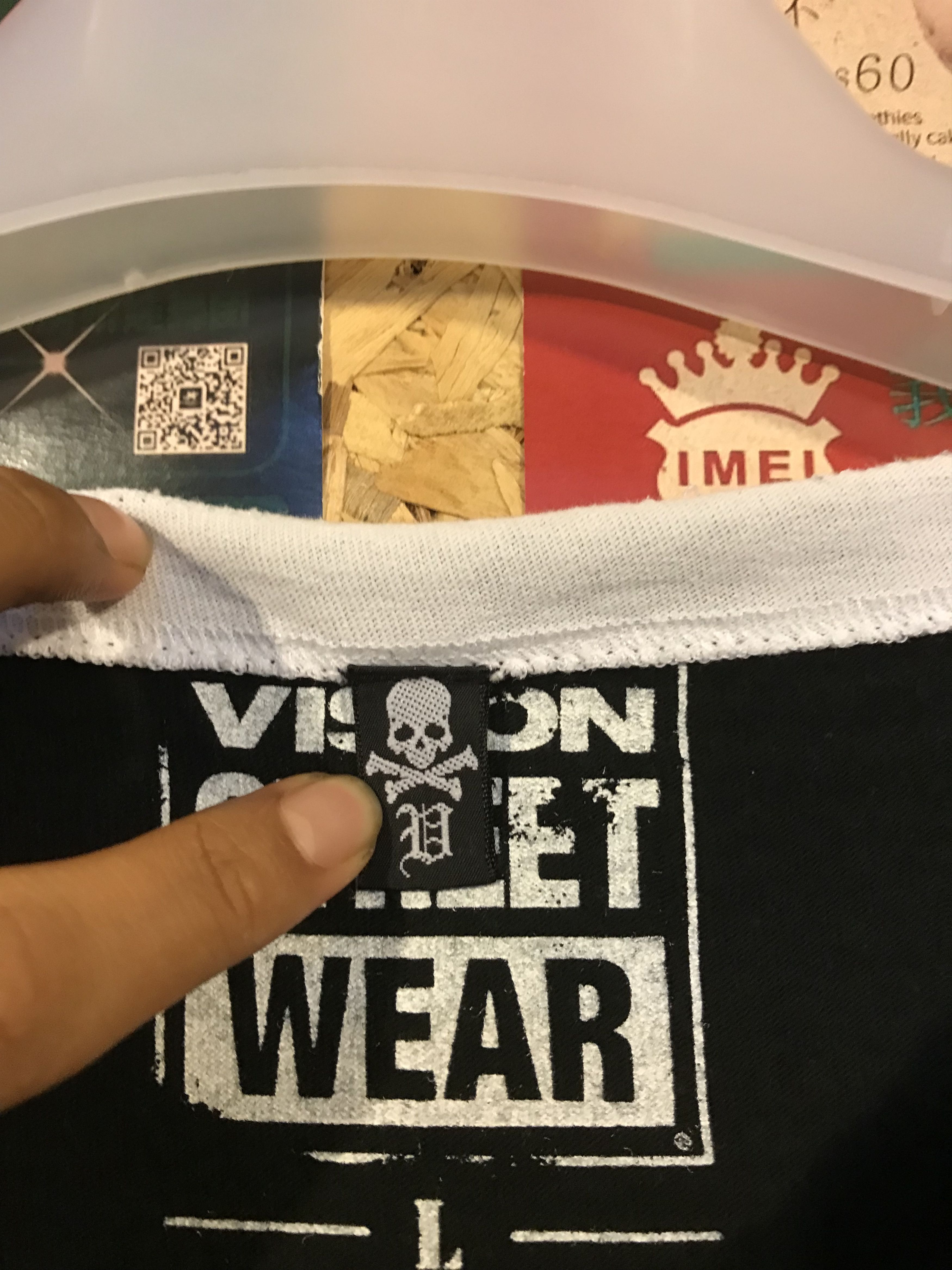 Vision Streetwear Y2K Vision Street Wear Tee Shirt With Tie Size US L / EU 52-54 / 3 - 9 Thumbnail