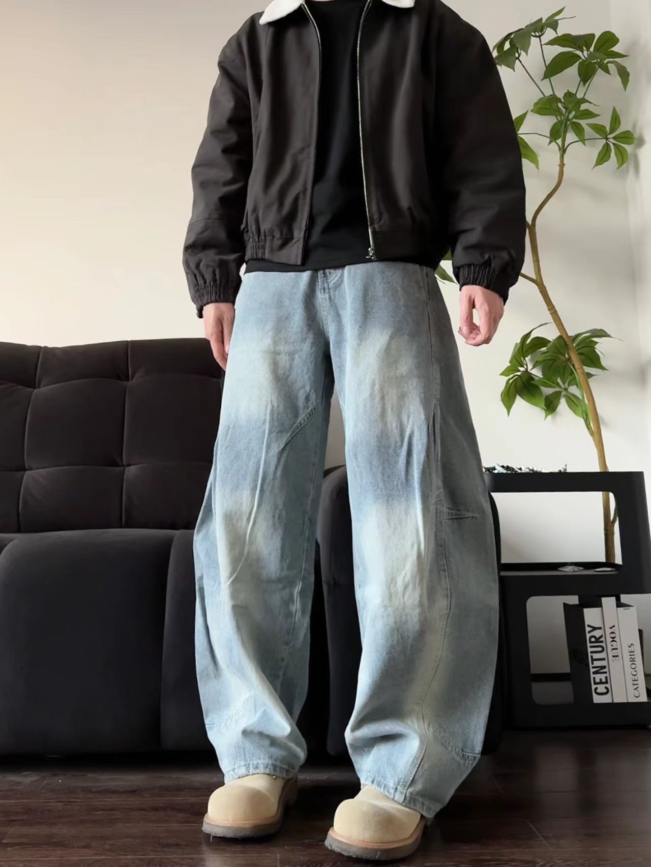 Japanese Brand × Vintage Vintage Washed and Aged Machete Loose Fit Jeans Size US 32 / EU 48 - 2 Thumbnail