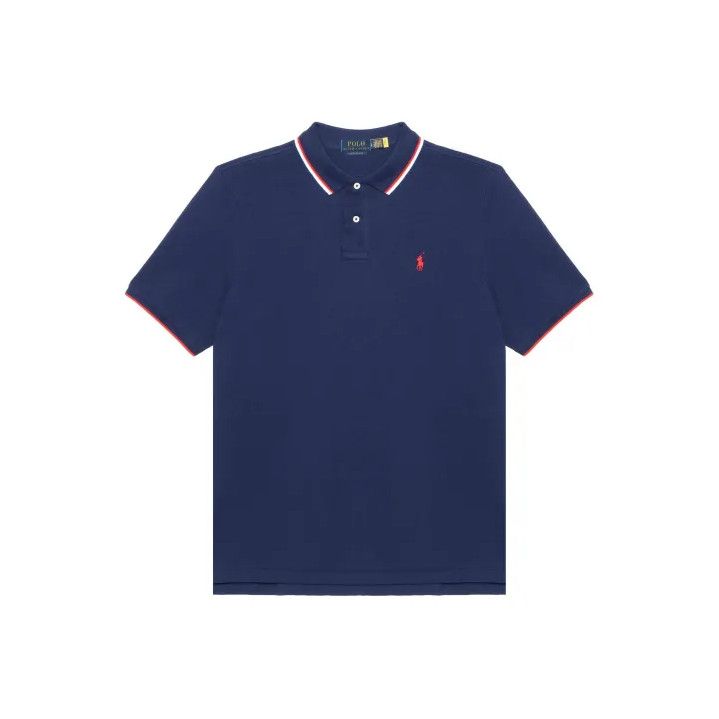 Polo Ralph Lauren Polo Ralph Lauren SS22 Small Logo Stripe Trim Polo Shirt Size US S / EU 44-46 / 1 - 1 Thumbnail