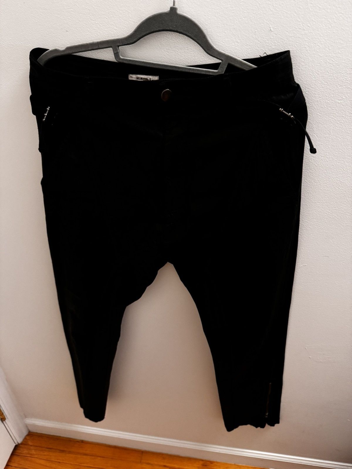 Helmut Lang × Vintage Helmut Lang Vintage wax cotton pants Size US 30 / EU 46 - 4 Thumbnail