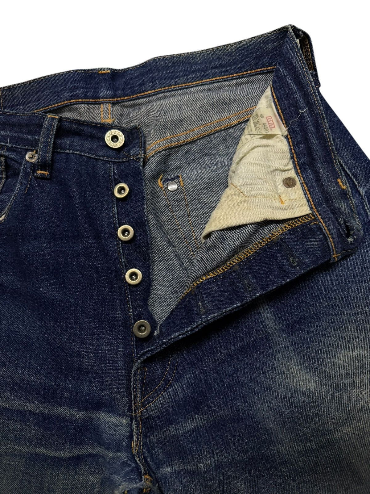 Levi's Vintage Clothing Vintage Levi’s LVC S501XX (1944) WWII Repro Big E Selvedge Size US 29 - 11 Thumbnail