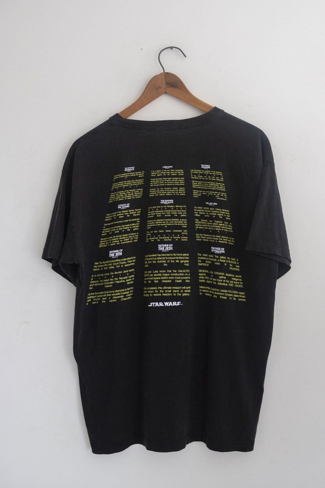 Vintage Kith Star Wars Credits Vintage Tee | Grailed