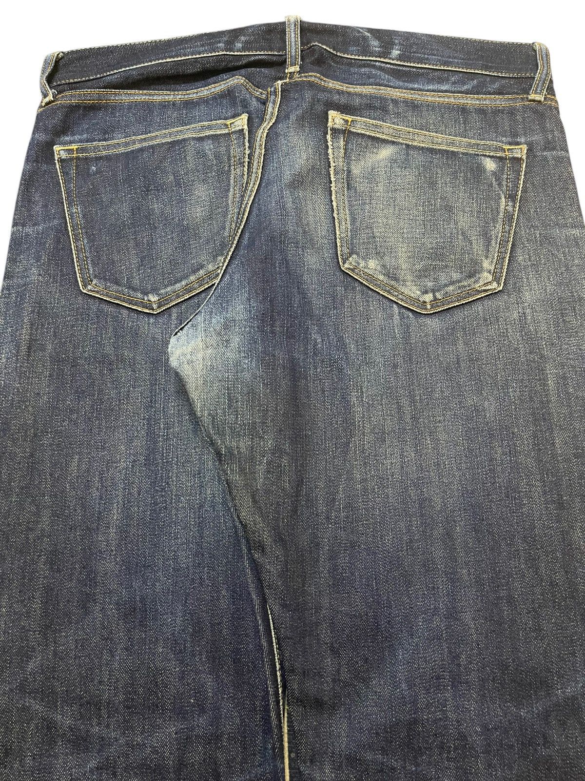 Uniqlo Vintage Japanese Uniqlo Selvedge Blue Faded Wash Style Jeans Size US 34 / EU 50 - 7 Thumbnail
