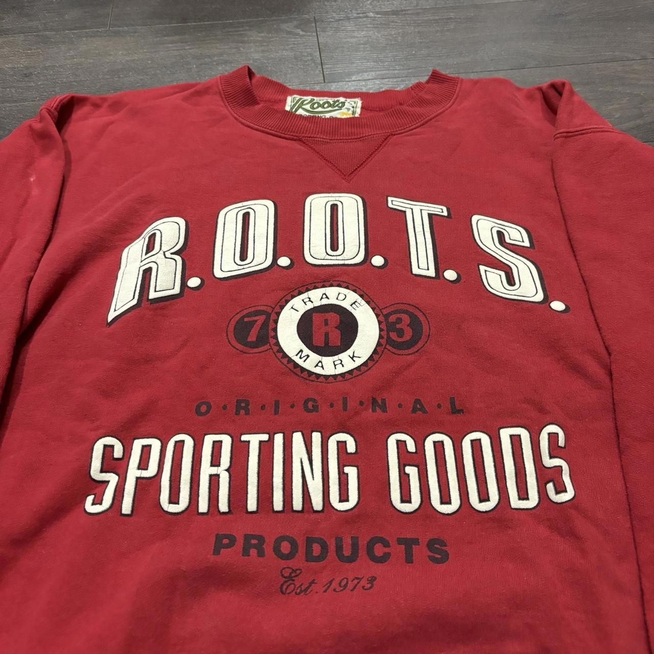 Roots Vintage Roots Sporting Goods Crewneck Sweatshirt 90s XL Size US XL / EU 56 / 4 - 2 Thumbnail