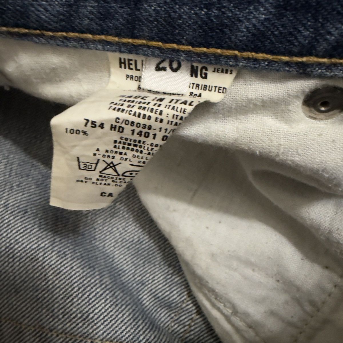 Helmut Lang Archive Helmut Lang holster slit jeans Size US 26 / EU 42 - 3 Thumbnail