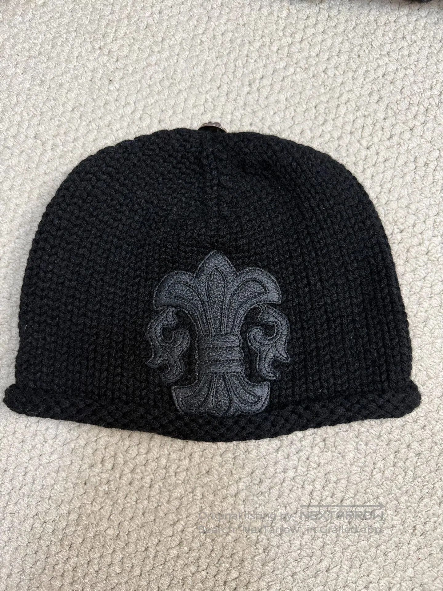 Chrome Hearts Chrome Hearts Cashmere Patch Beanie. Size ONE SIZE - 1 Thumbnail