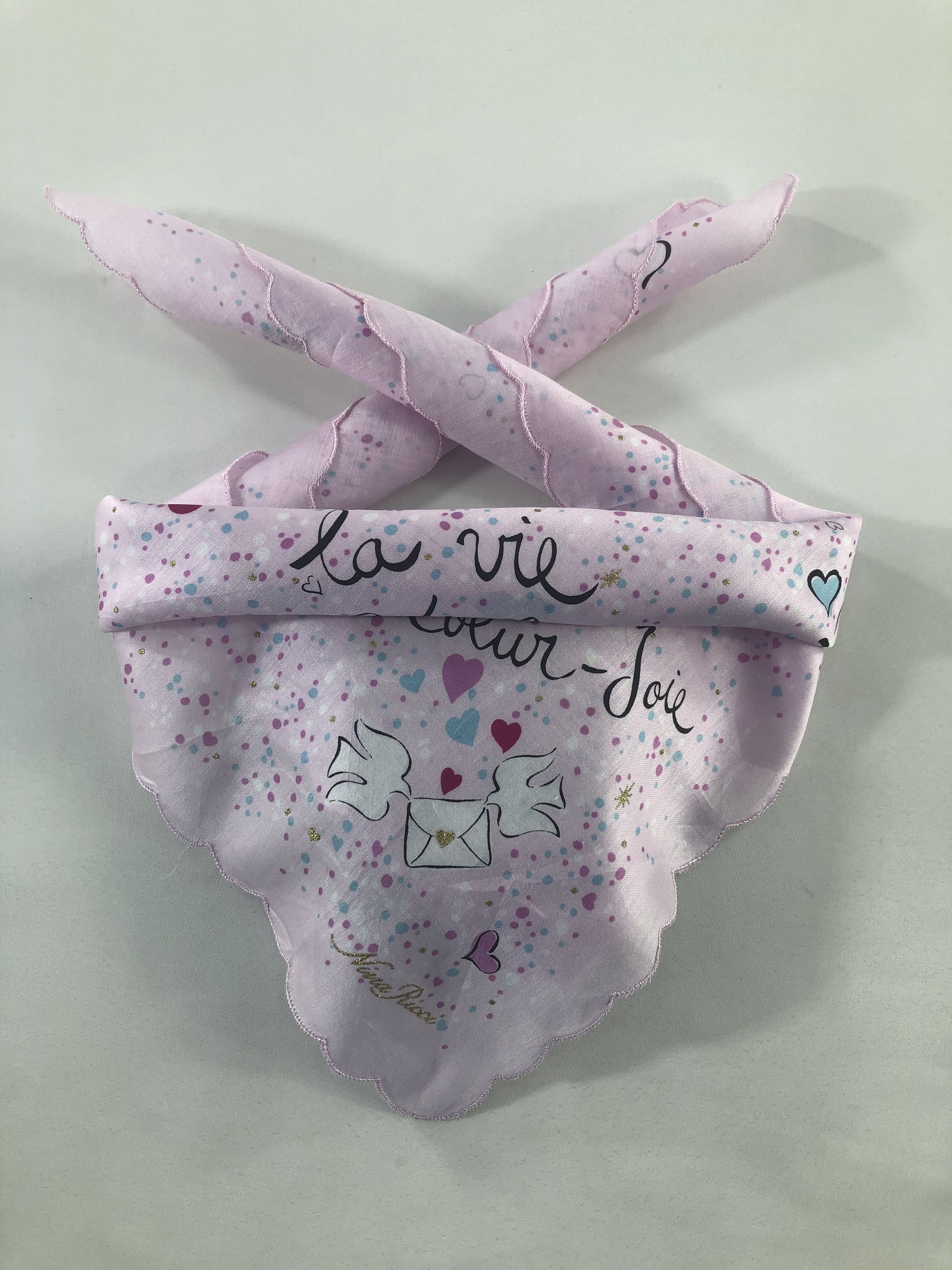 Nina Ricci × Vintage Nina Ricci Handkerchief / Bandana / Neckerchief Size ONE SIZE - 1 Thumbnail