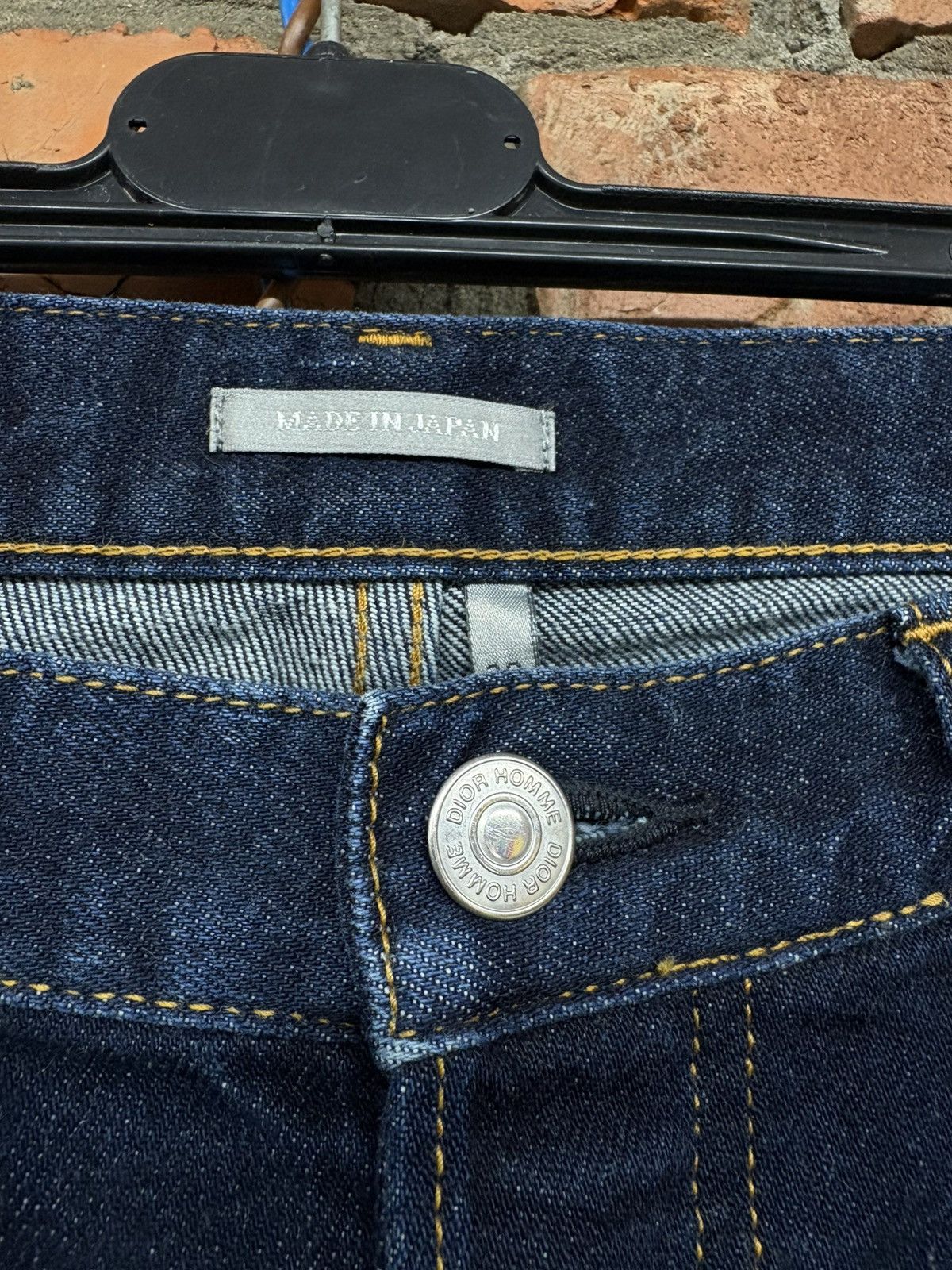 Dior Dior Homme Selvedge Blue Denim Slim Pants Made in Japan sz30 Size US 30 / EU 46 - 11 Thumbnail