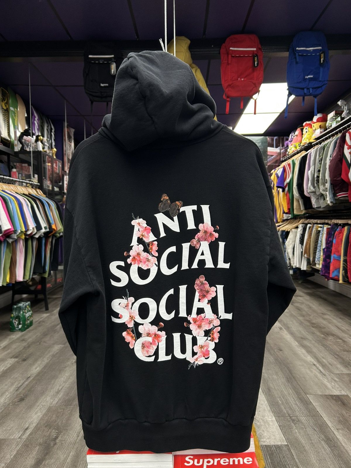 Anti social social club pullover hoodie
