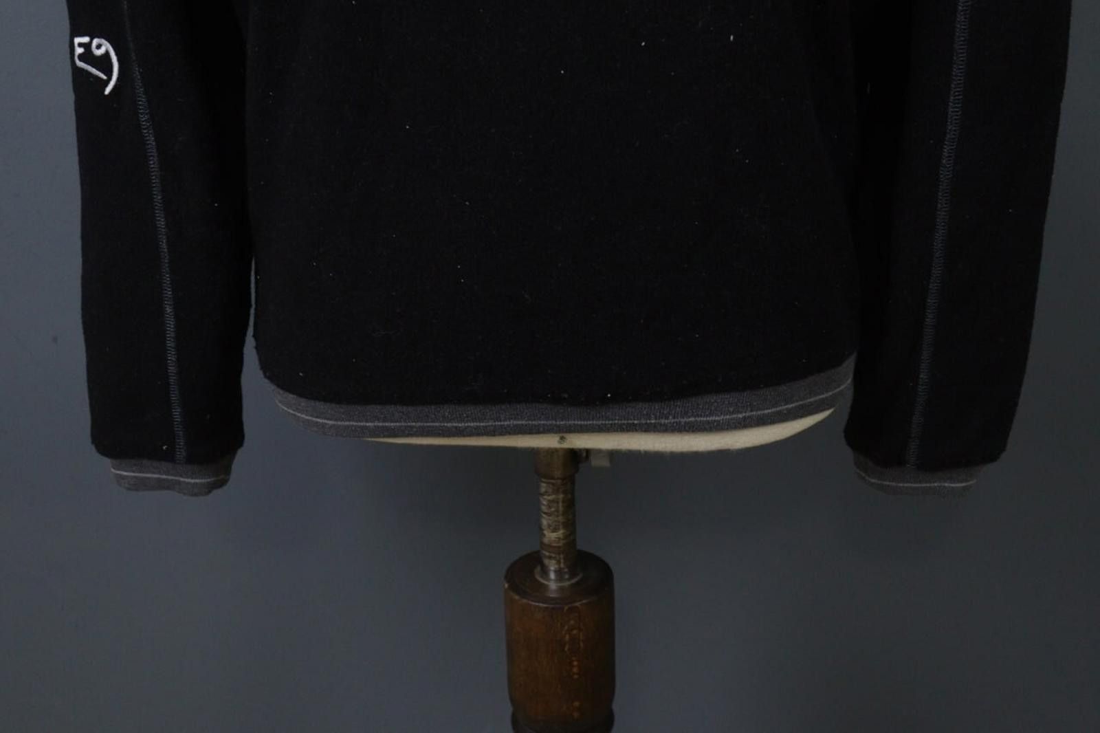 Designer E9 Planet Black Wool Tight Knit Crew Neck Sweater Size M Size US M / EU 48-50 / 2 - 10 Thumbnail