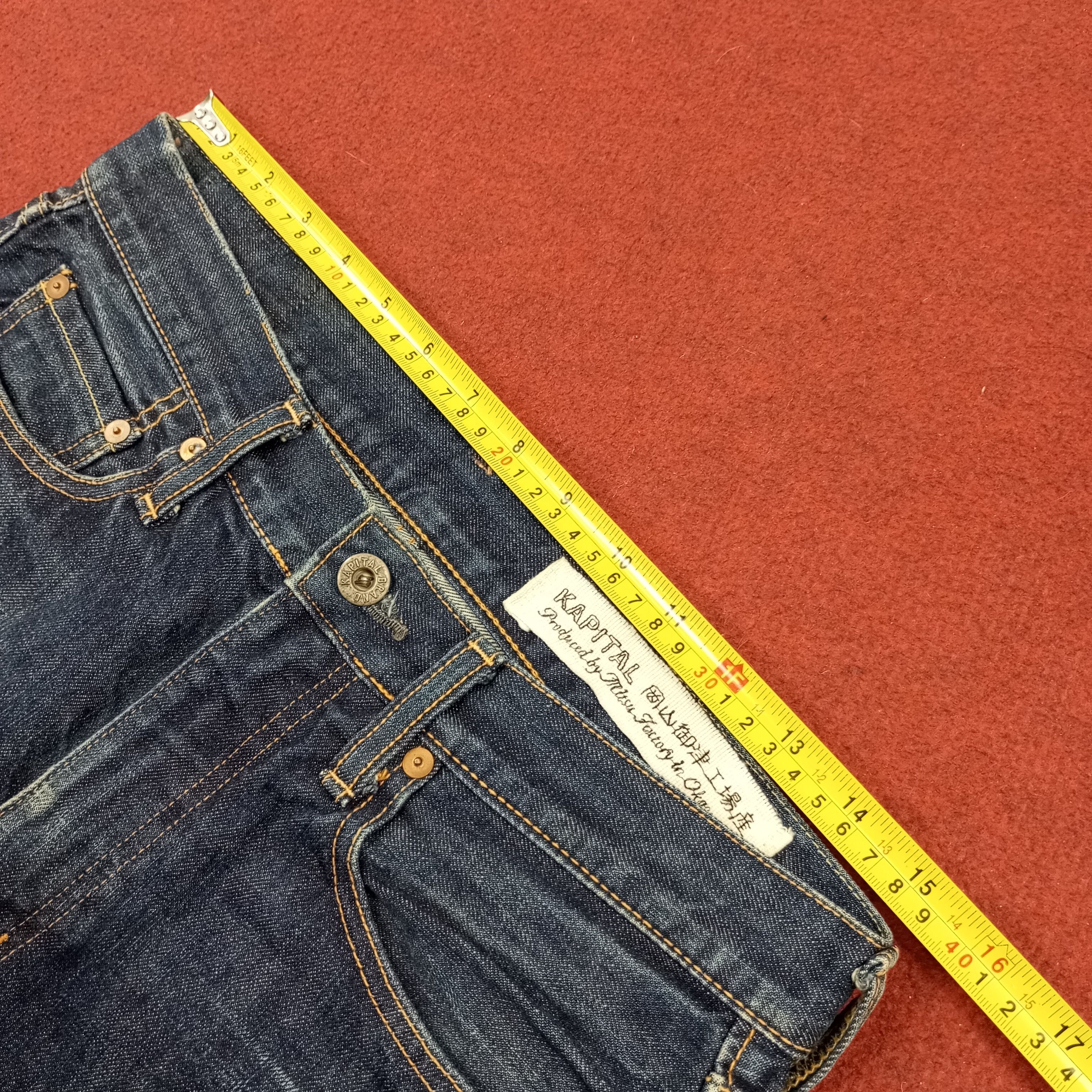 Japanese Brand × Kapital × Vintage Kapital Japanese Brand Fashion Style Rare Design Jeans Size US 30 / EU 46 - 7 Thumbnail