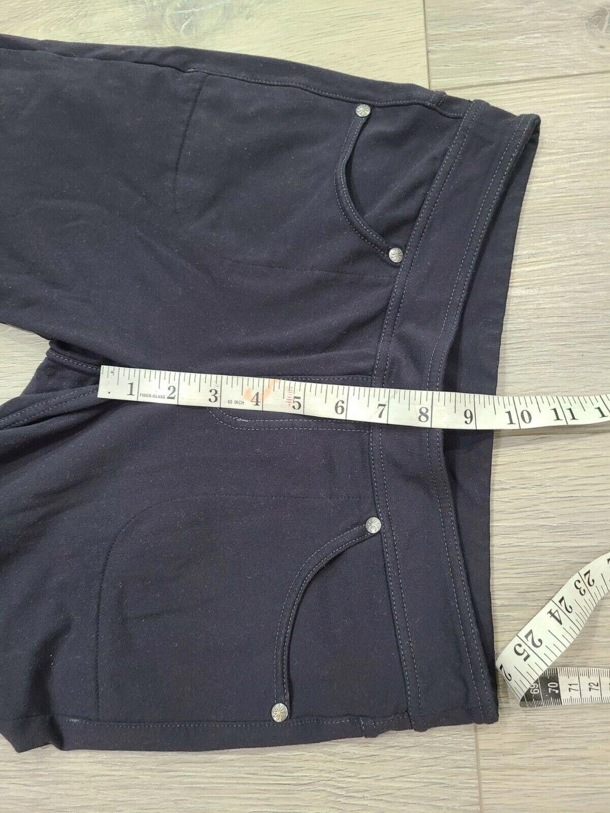 Designer Athleta Capri Pants Small Grey Yoga Pilates Size 28" / US 6 / IT 42 - 5 Thumbnail