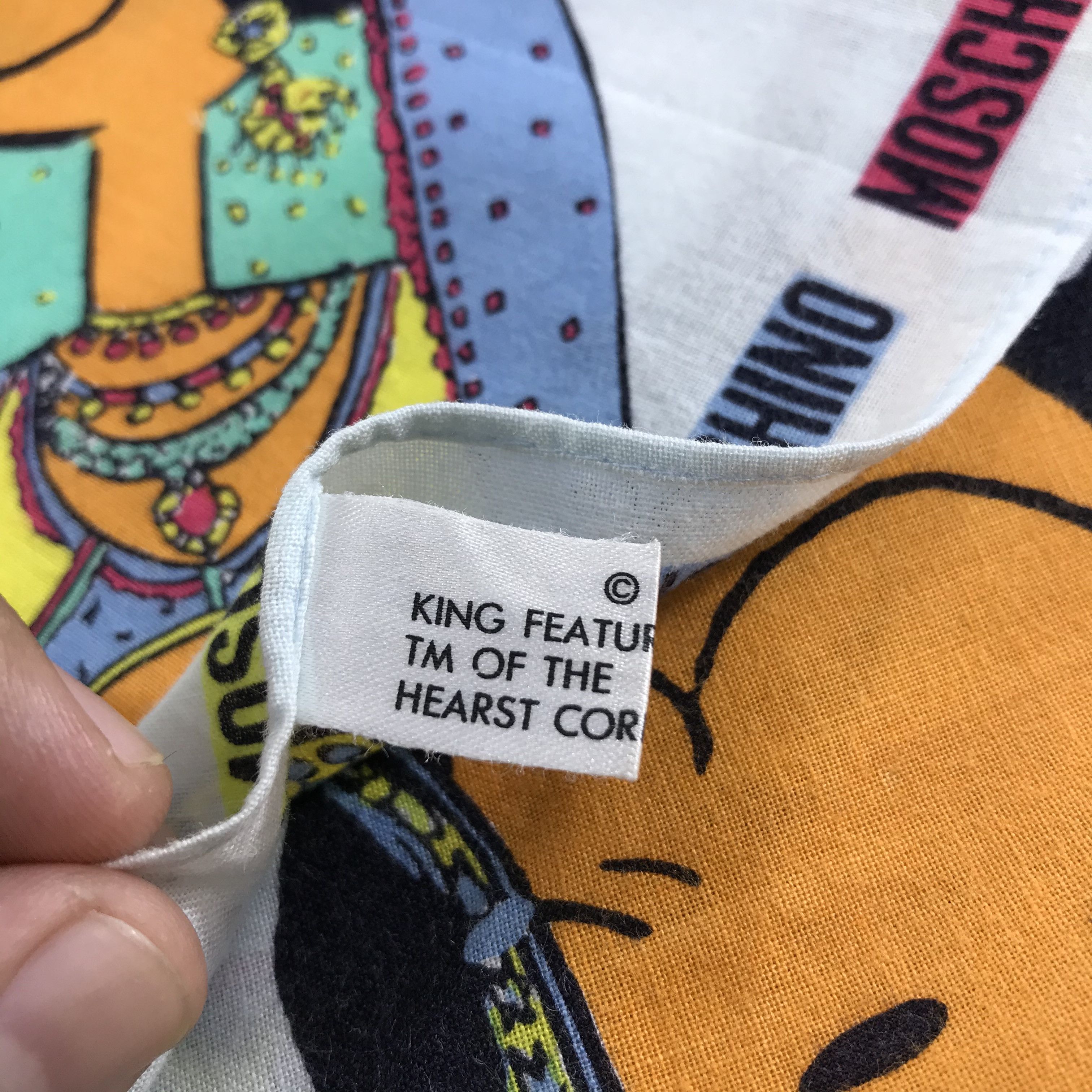 Moschino MOSCHINO Handkerchief Neckerchief Bandana H446 Size ONE SIZE - 8 Thumbnail
