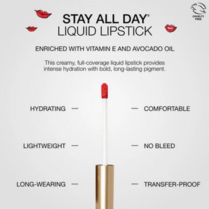 Other Still Stay All Day® Liquid Lipstick Beso - True Red NIB Size ONE SIZE - 4 Thumbnail