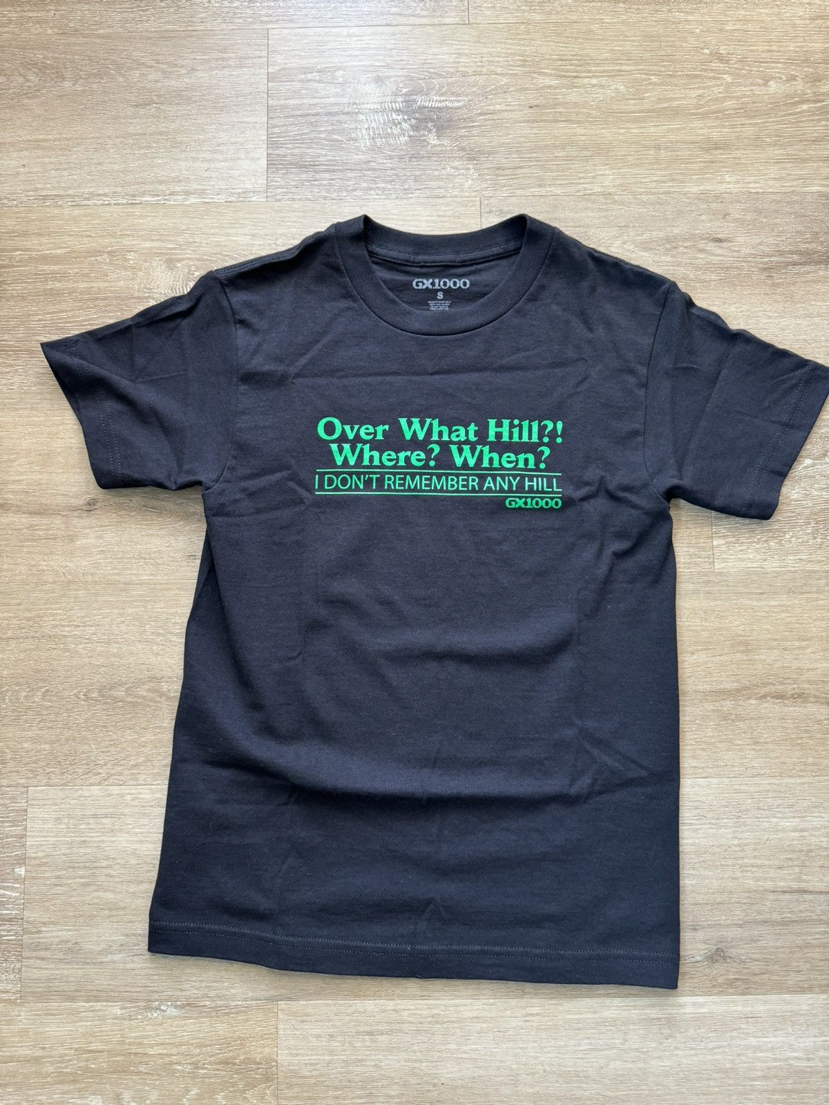 GX1000 GX1000 Over What Hill, Where?! Tee (Black/S) Size US S / EU 44-46 / 1 - 6 Thumbnail
