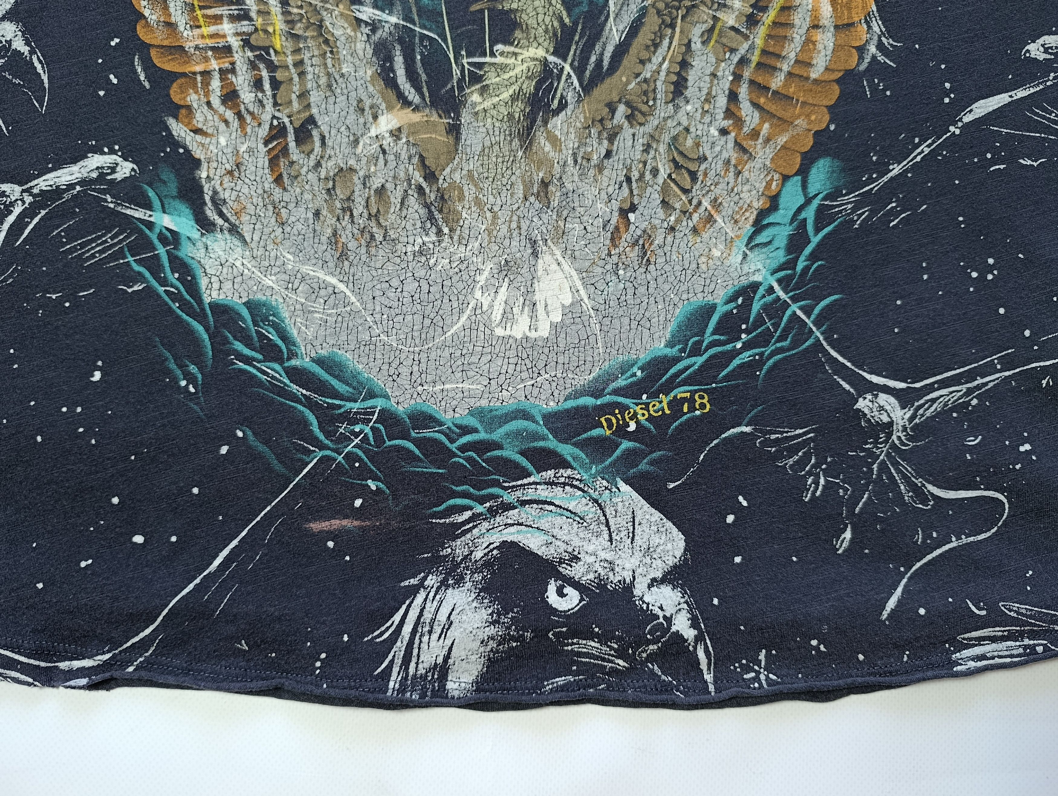 Diesel Diesel Eagle Superior Tank Top Shirt Size US S / EU 44-46 / 1 - 4 Thumbnail