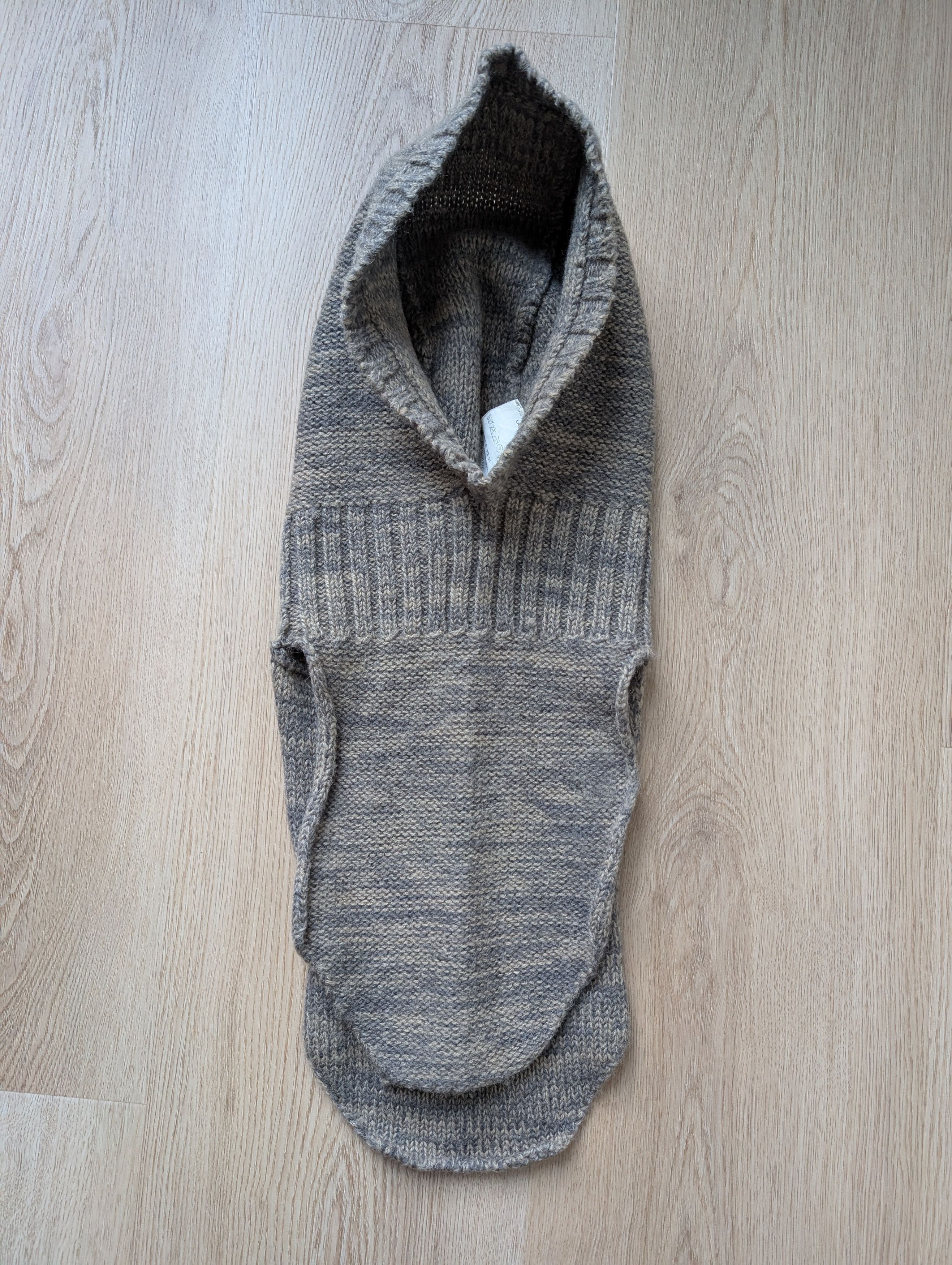 Michiko Koshino Michiko Koshino Japan Style Rare Y2K Wool Knit Balaclava Hat Size ONE SIZE - 3 Thumbnail