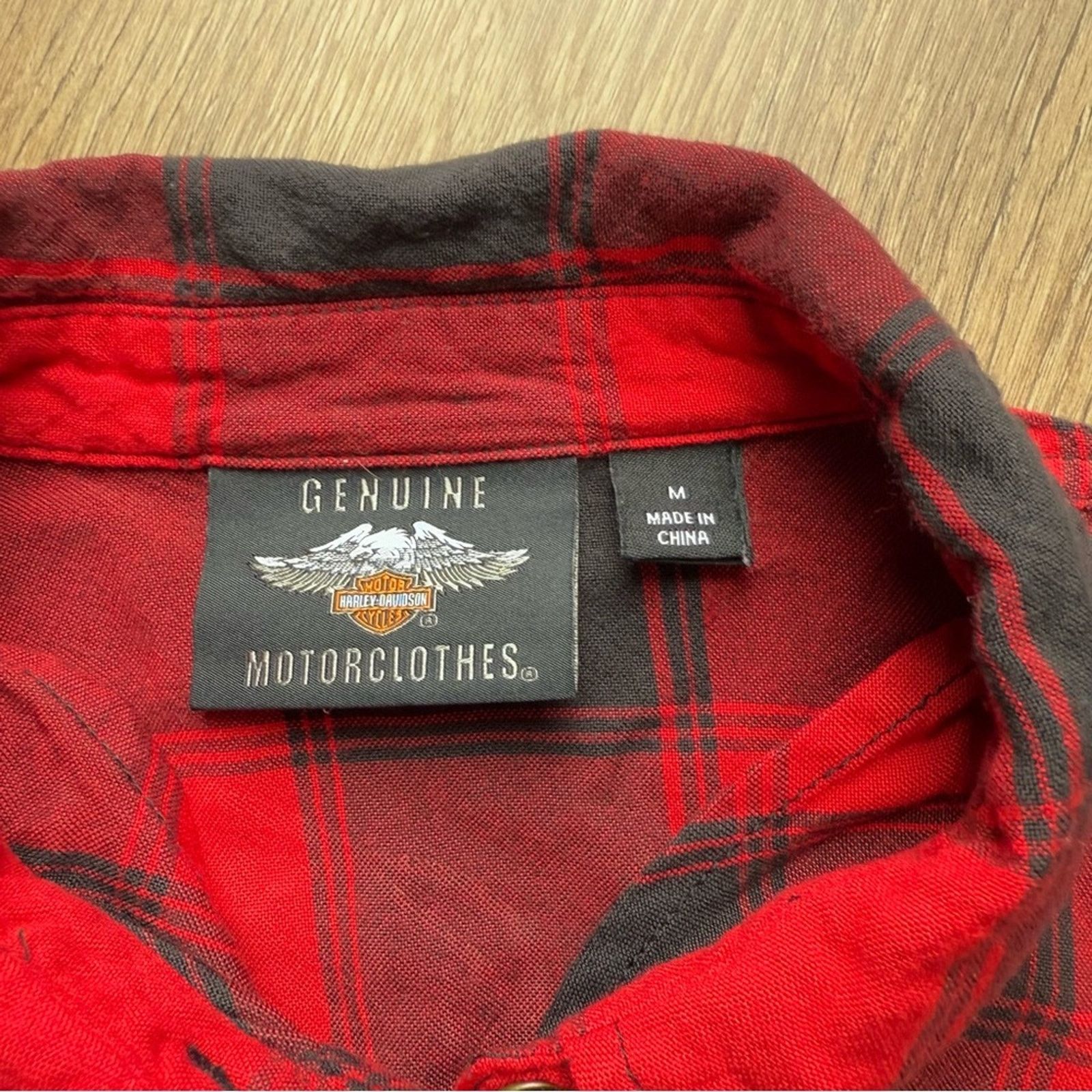 Harley Davidson HARLEY-DAVIDSON WORLD FAMOUS PLAID WOMEN'S SHIRT M Size M / US 6-8 / IT 42-44 - 7 Thumbnail