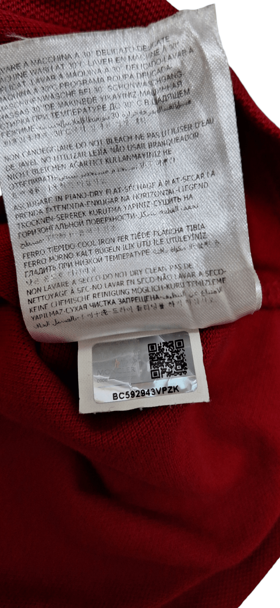 Moncler Moncler Polo Size US XXL / EU 58 / 5 - 9 Thumbnail
