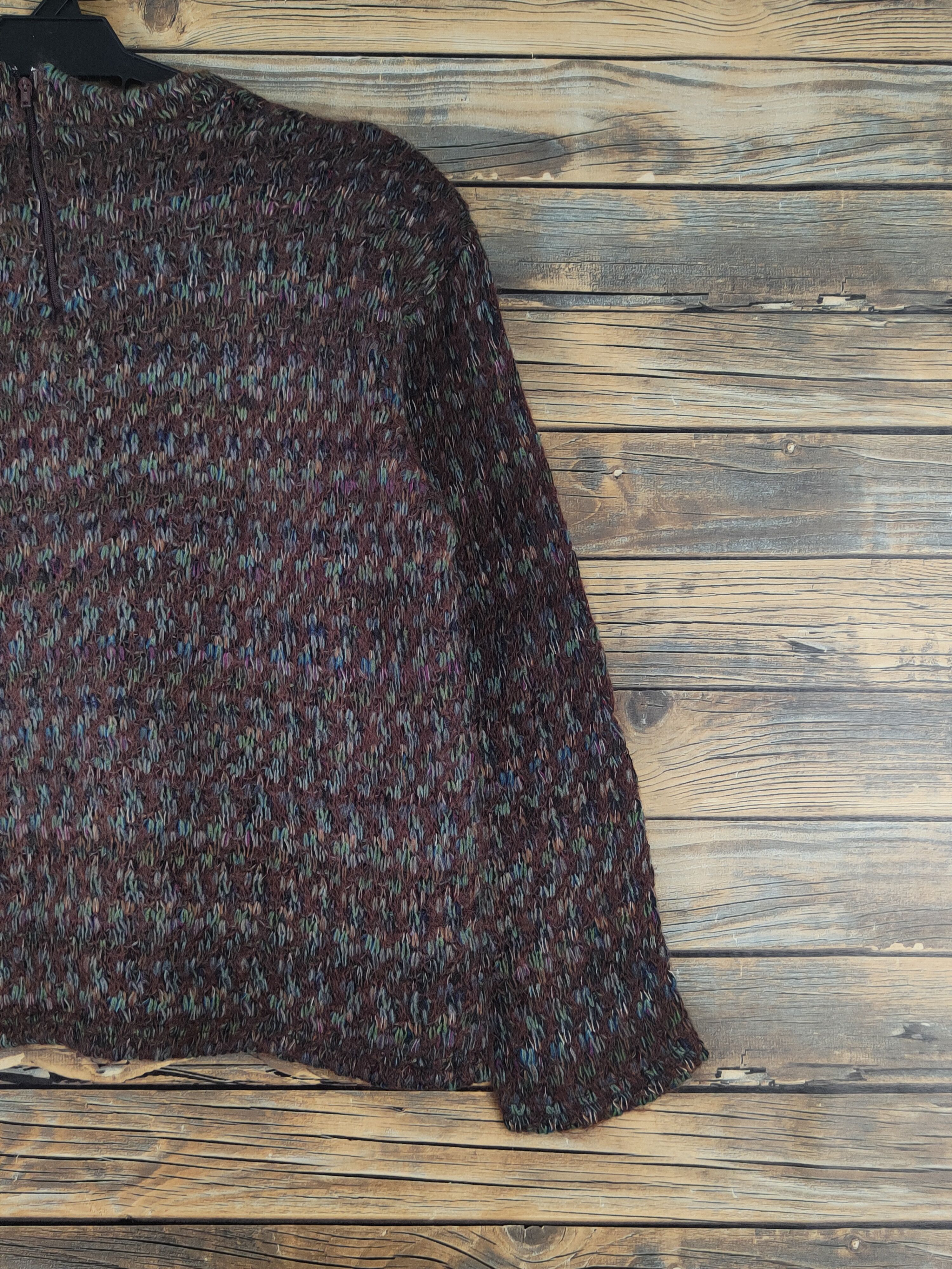 Japanese Brand × Vintage Happy Road Dark Brown Knitwear Crop Tops #W1218 Size S / US 4 / IT 40 - 10 Thumbnail