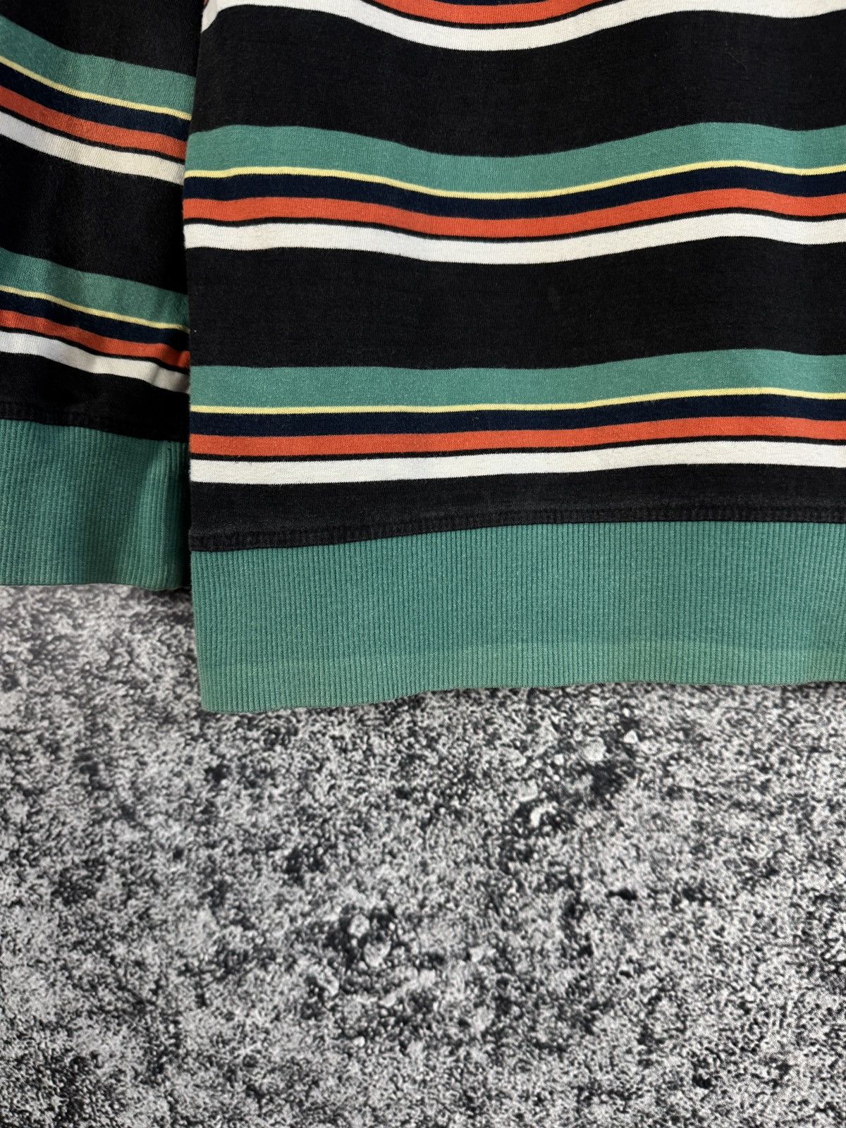 Guess Vintage Guess Striped Light Sweatshirt Premium Cotton Size US S / EU 44-46 / 1 - 14 Thumbnail