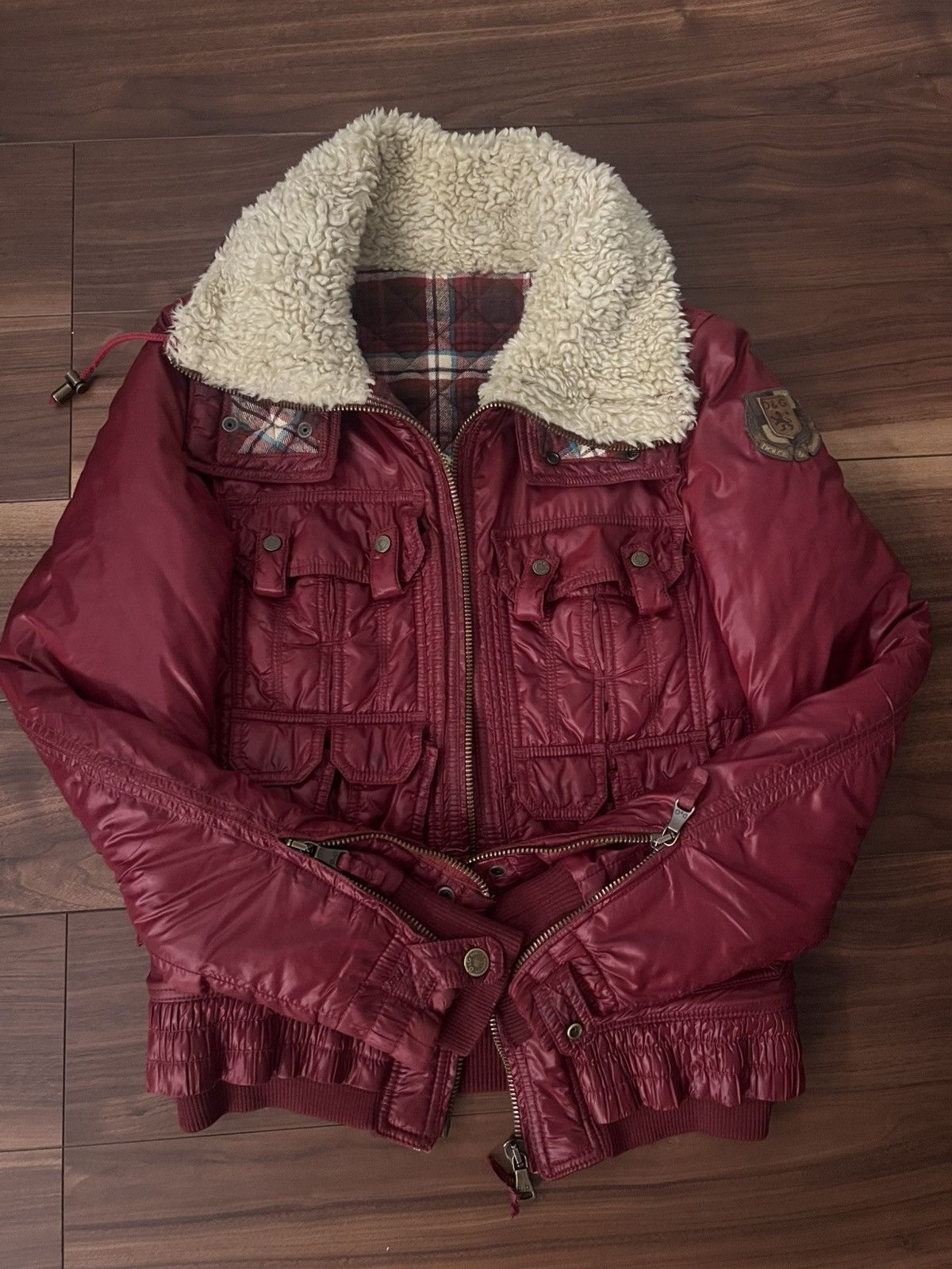 Dolce & Gabbana FW08 Dolce&Gabbana Cargo Puffer Jacket Size US S / EU 44-46 / 1 - 4 Thumbnail