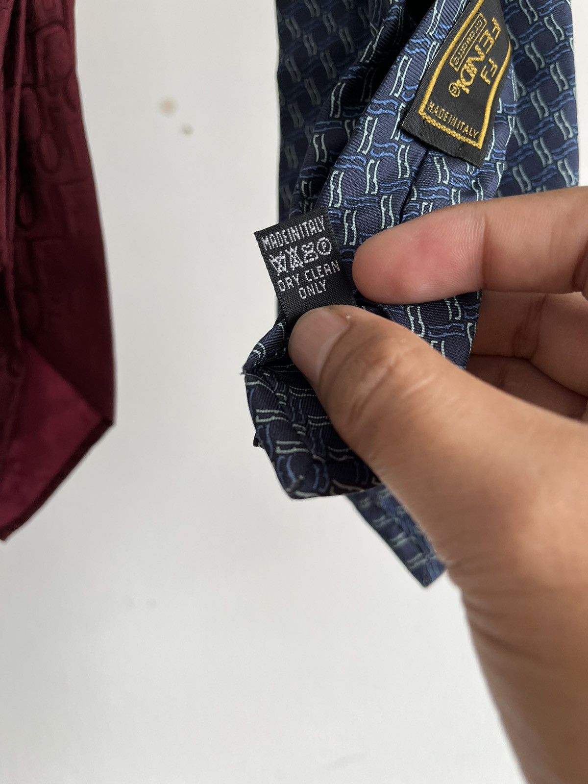 Fendi Combo tie fendi / dior Size ONE SIZE - 6 Thumbnail