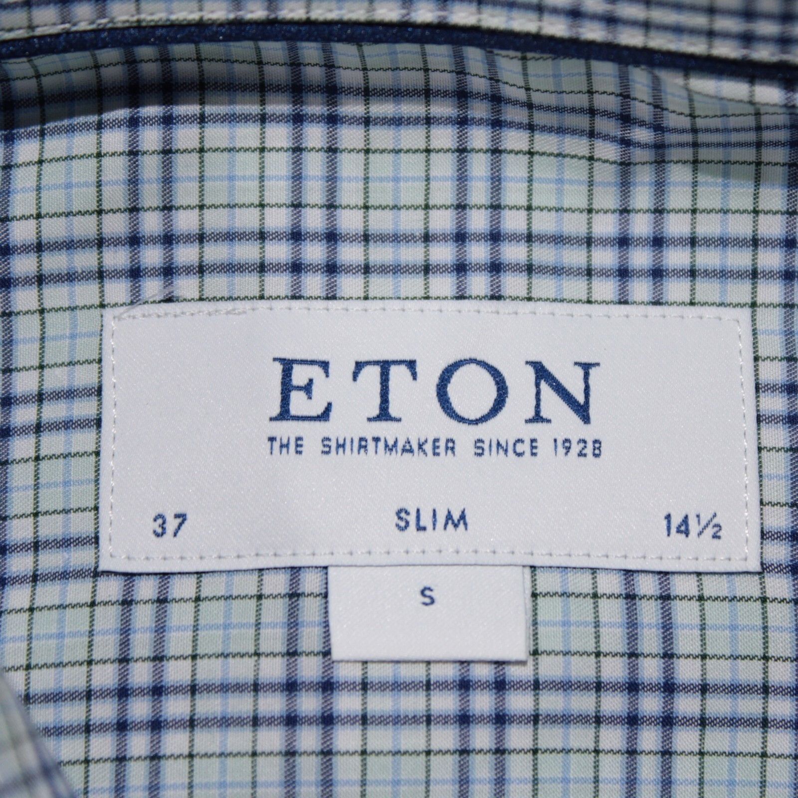 Eton Eton New with tags Shirt Size S US In Blue Size US S / EU 44-46 / 1 - 8 Thumbnail