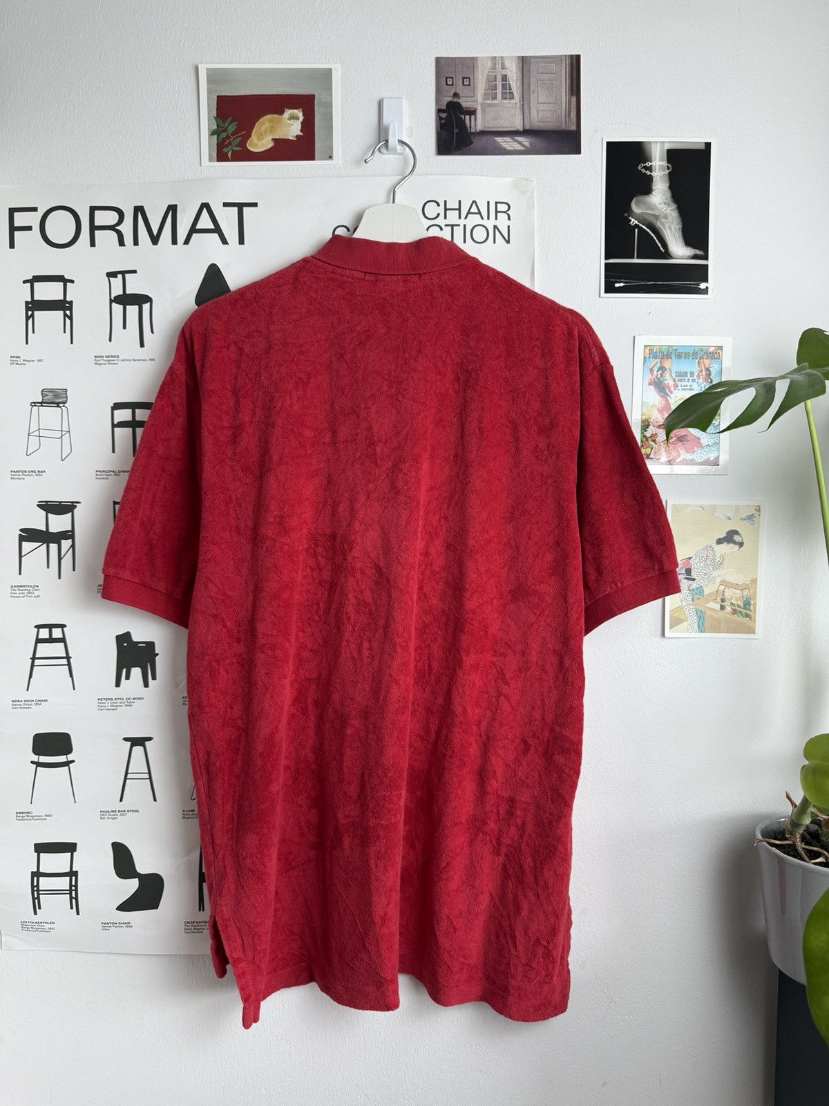 Designer × Polo Ralph Lauren × Ralph Lauren Polo Ralph Lauren velour polo t-shirt M old money classy y2k Size US M / EU 48-50 / 2 - 2 Thumbnail