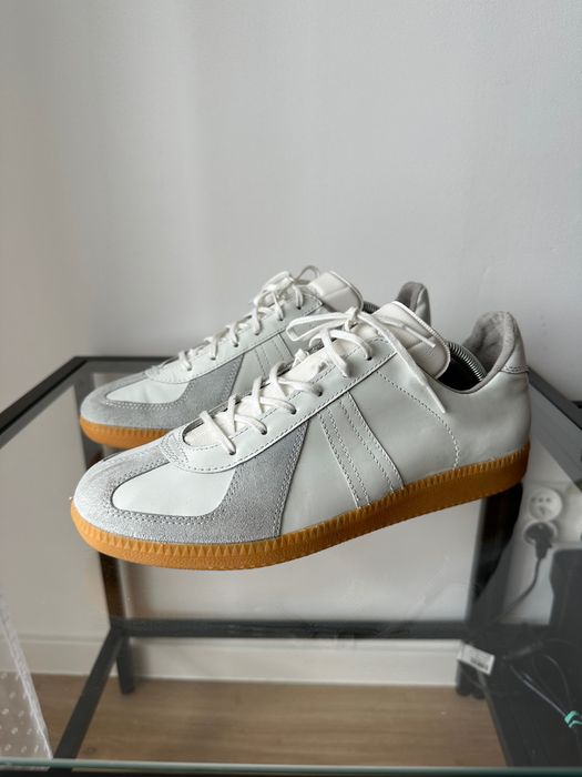 German Army BW SPORT German Trainer Men's 27.5cm unclear white type Vintage Second Hand