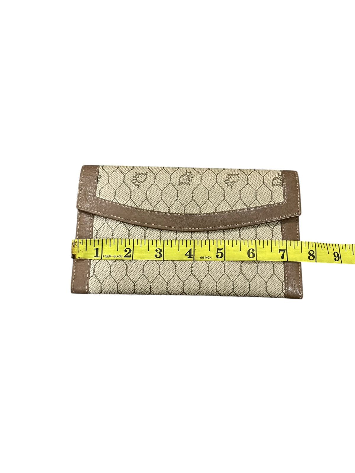 Christian Dior Monsieur CHRISTIAN DIOR HONEYCOMB LONG WALLET Size ONE SIZE - 13 Thumbnail