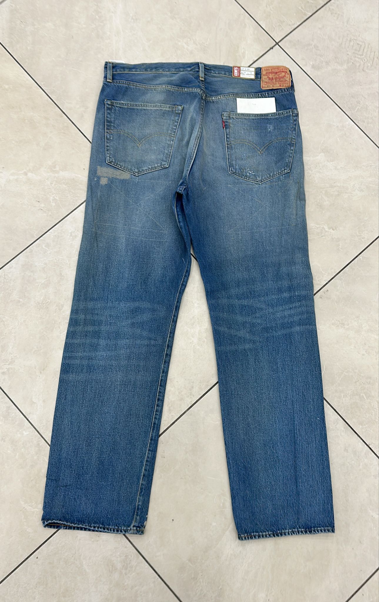 Levi's Vintage Clothing LVC Levi's Vintage Clothing 1955 501XX BigE Selvedge Jeans Size US 38 / EU 54 - 4 Thumbnail