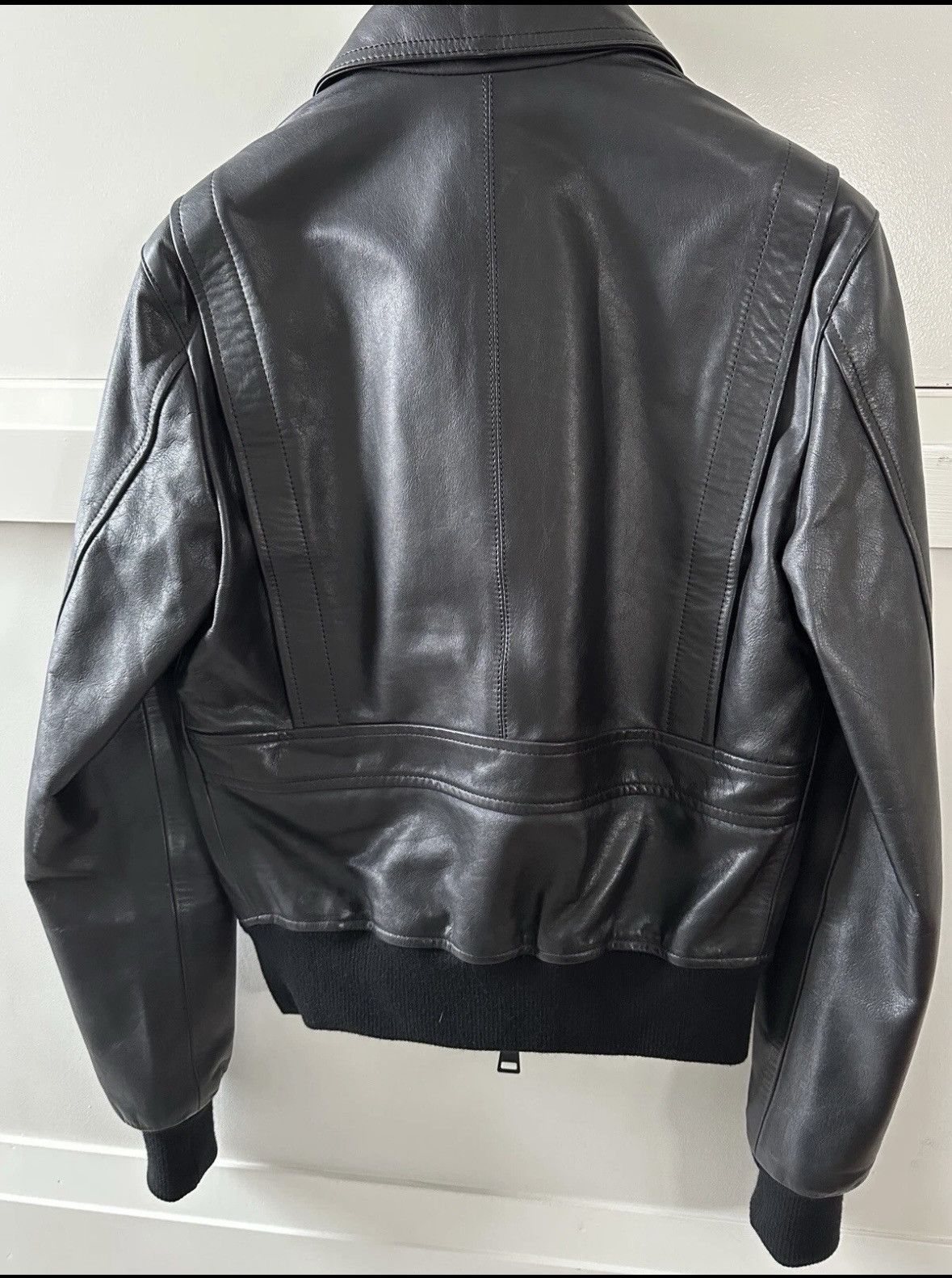 AMI Ami Paris leather jacket Size US XS / EU 42 / 0 - 5 Thumbnail