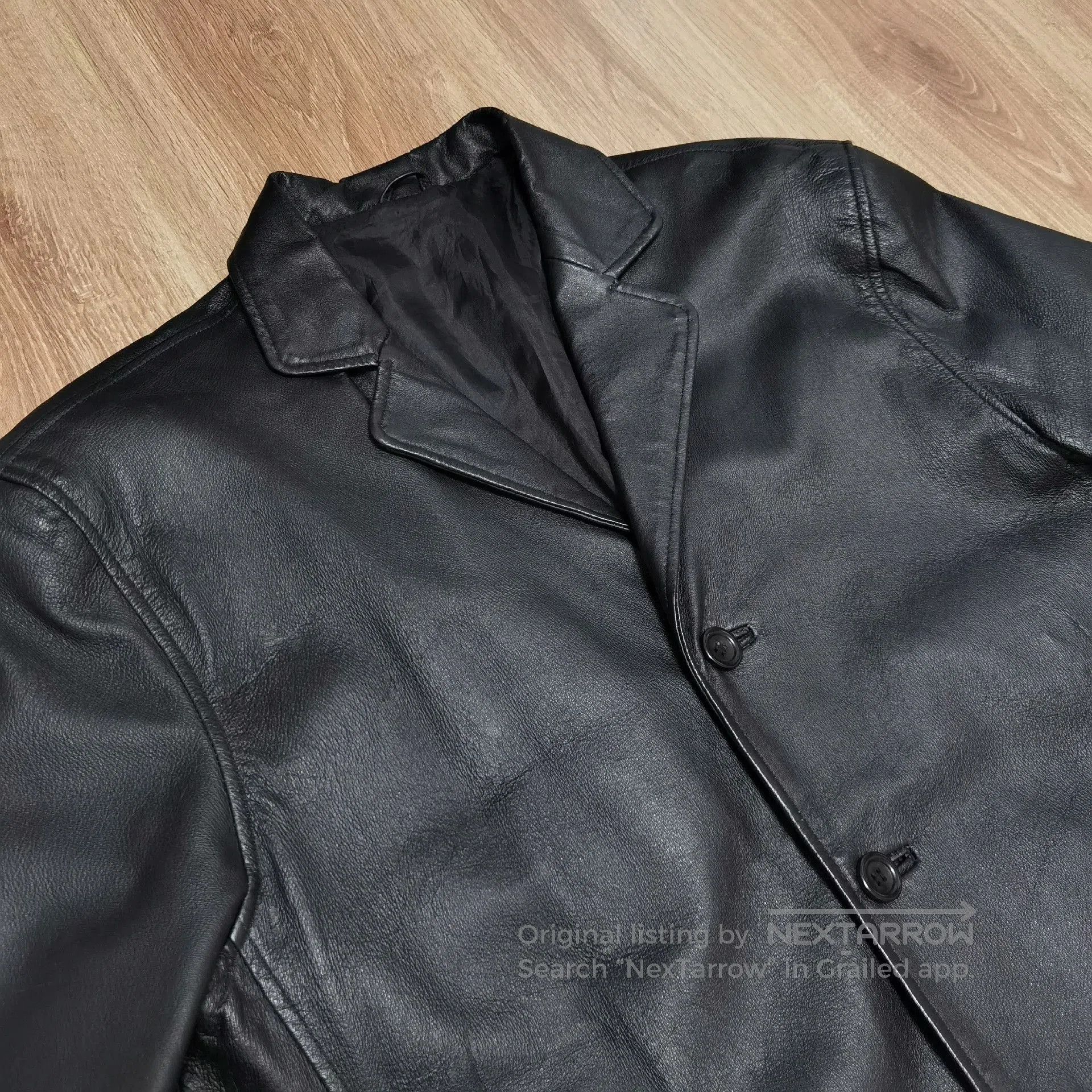 Polo Ralph Lauren Vintage Ralph Lauren Leather Blazer. Size US L / EU 52-54 / 3 - 4 Thumbnail