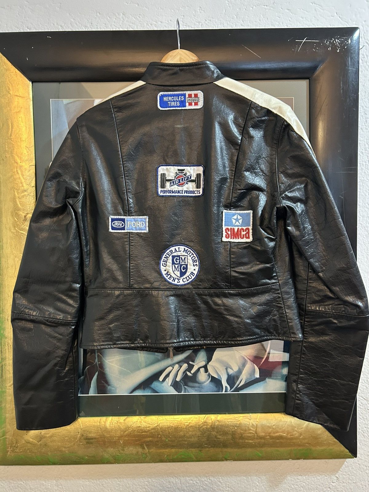 Vintage LEE TRAVOR vintage leather jacket Size L / US 10 / IT 46 - 5 Thumbnail